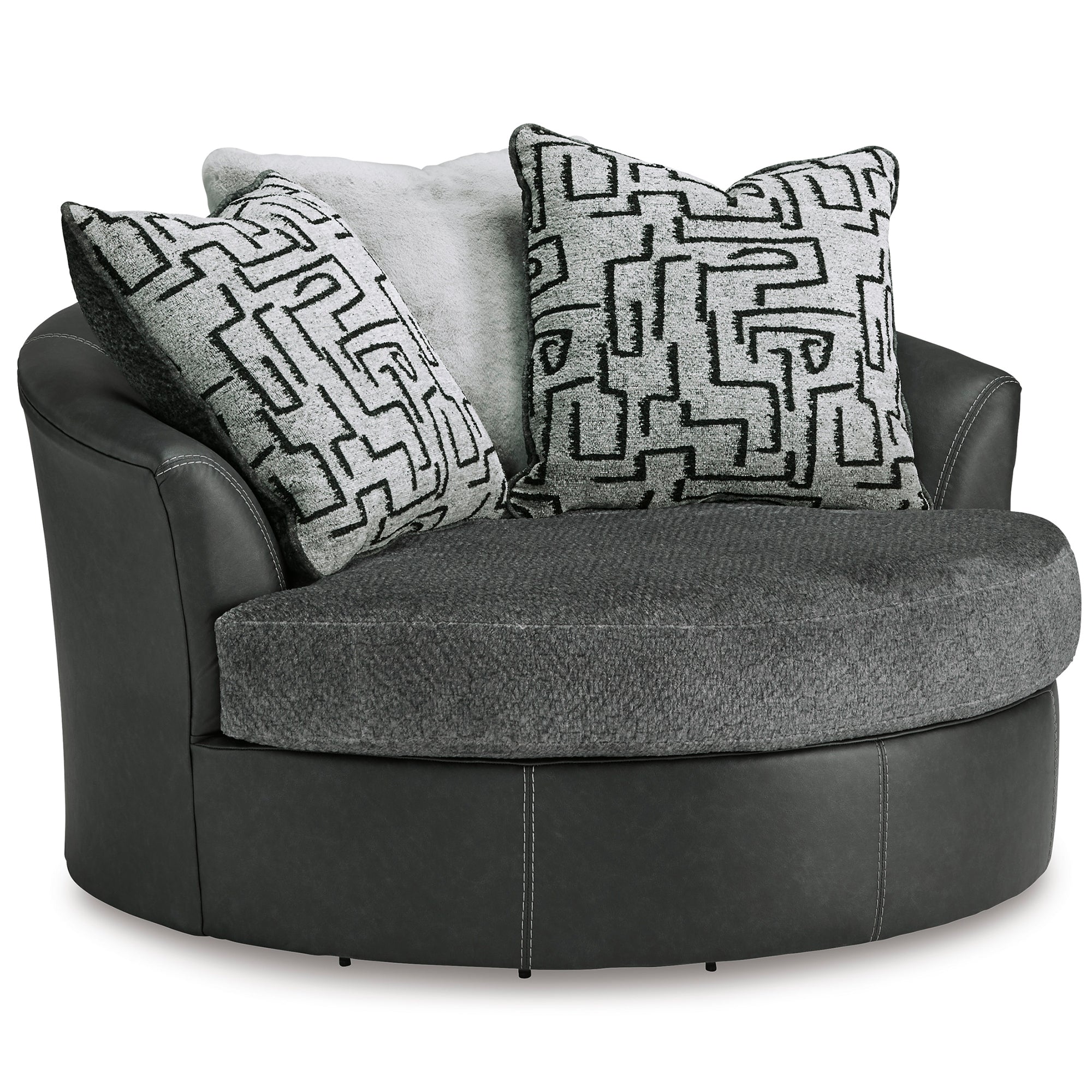 Brixley Pier Oversized Swivel Accent Chair