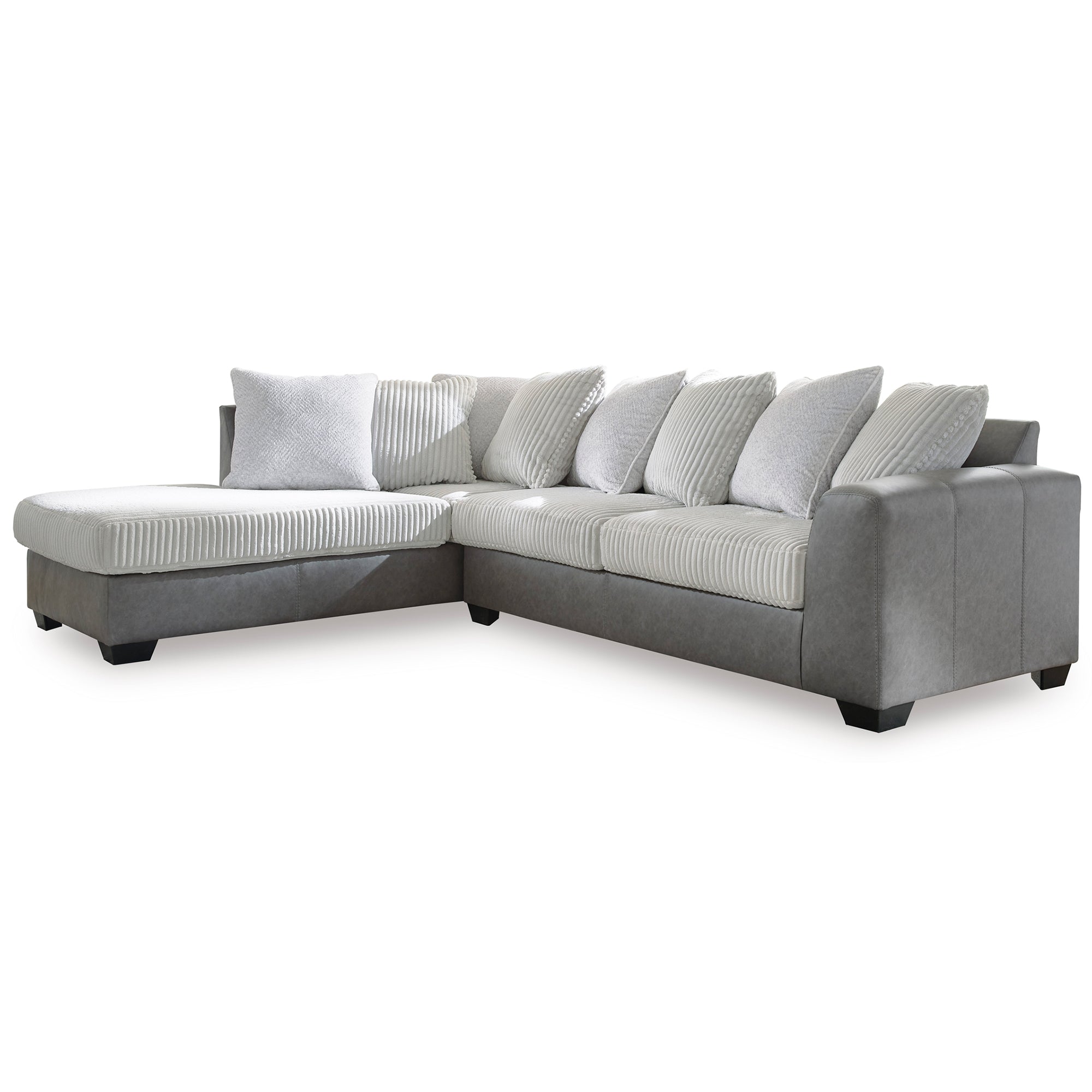 Clairette Court 2-Piece Sectional with Chaise
