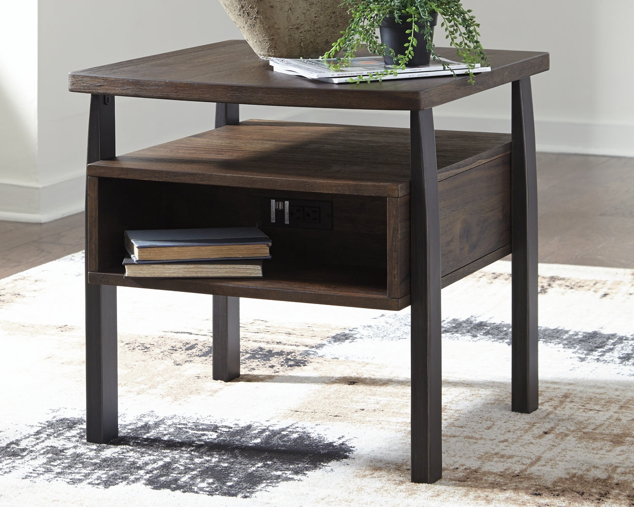 Vailbry Rectangular End Table