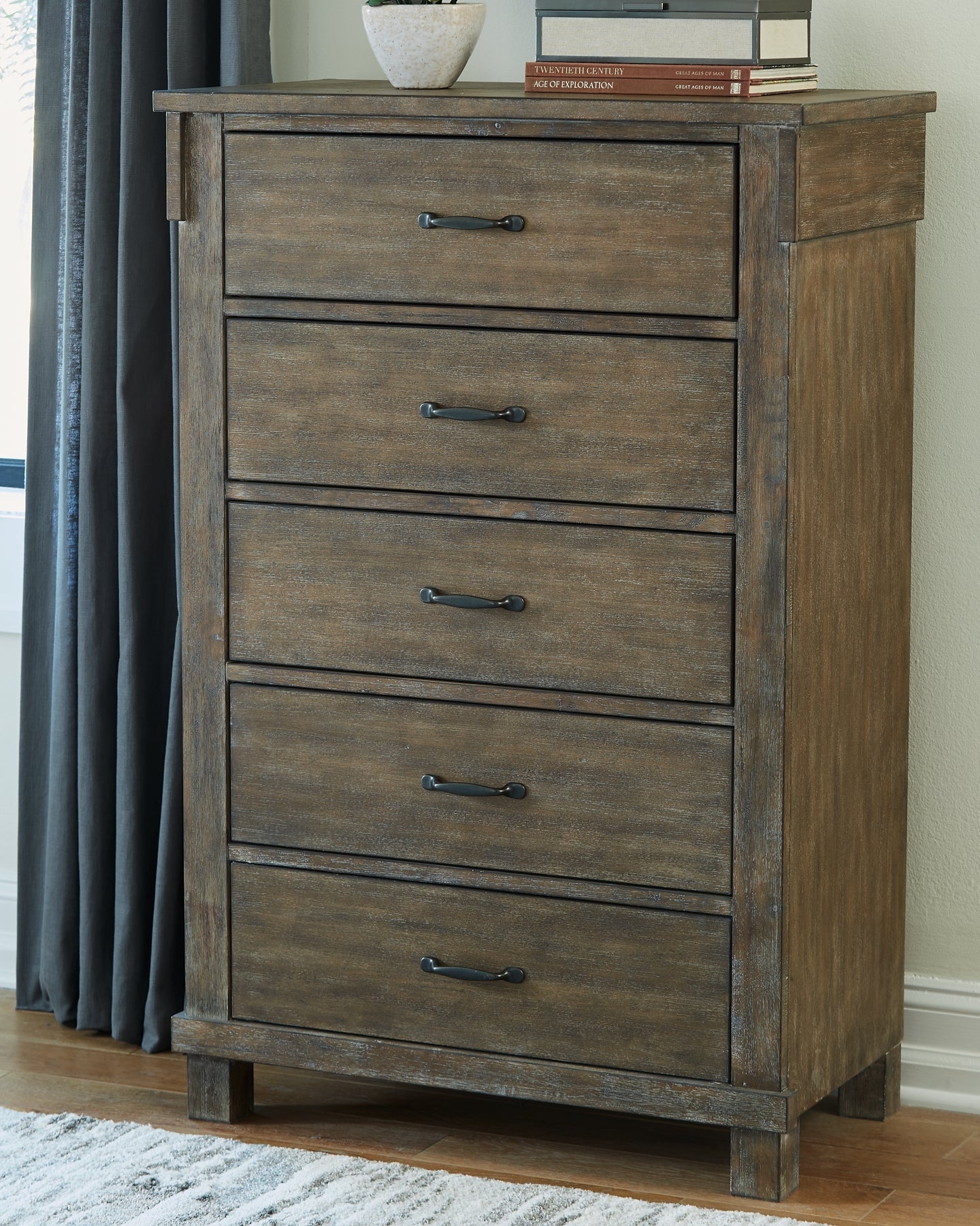 Shamryn Five Drawer Chest