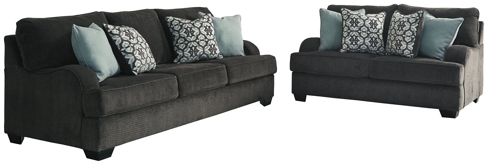 Charenton Sofa and Loveseat