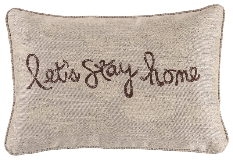 Lets Stay Home Pillow (Set of 4)