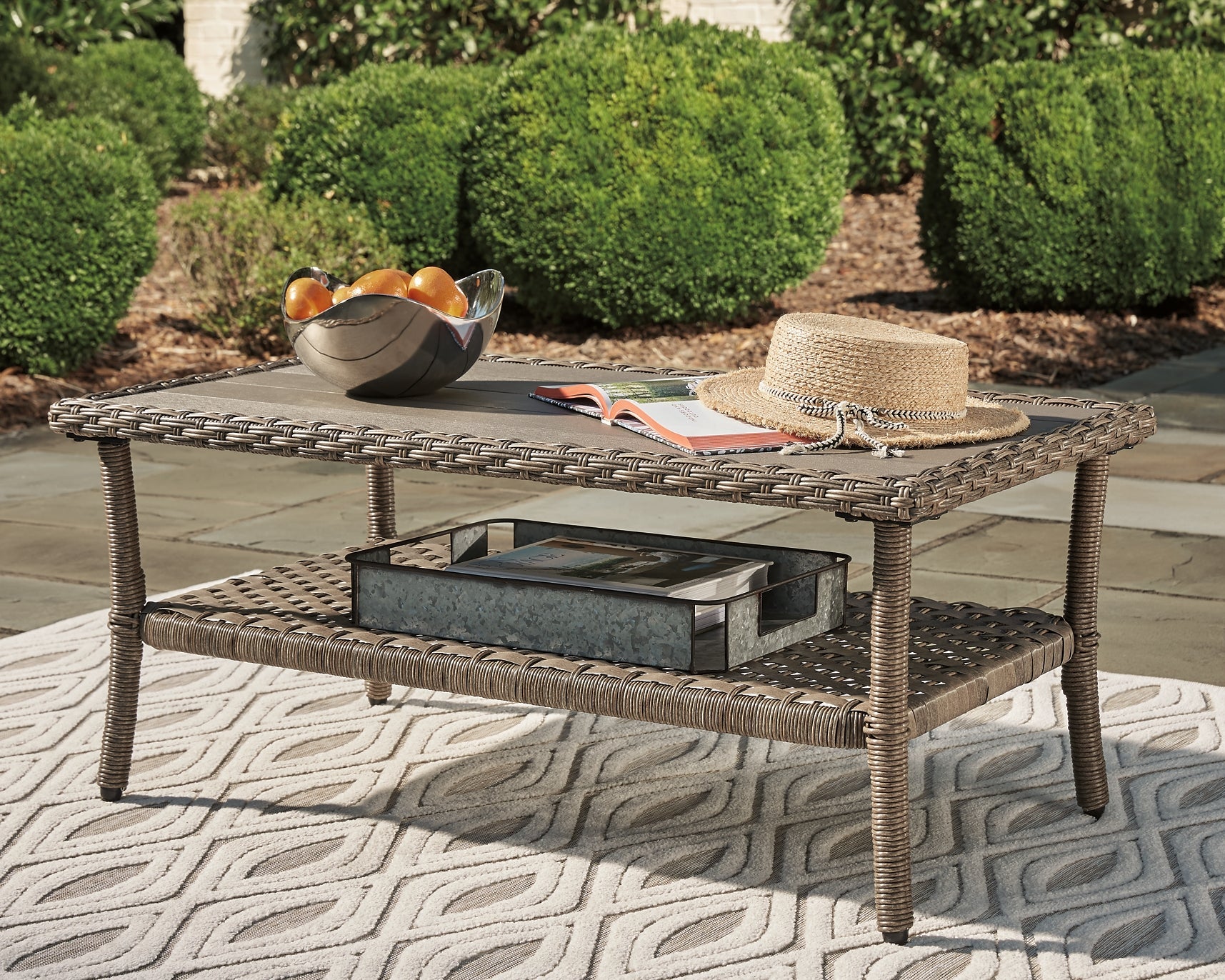 Clear Ridge Rectangular Cocktail Table