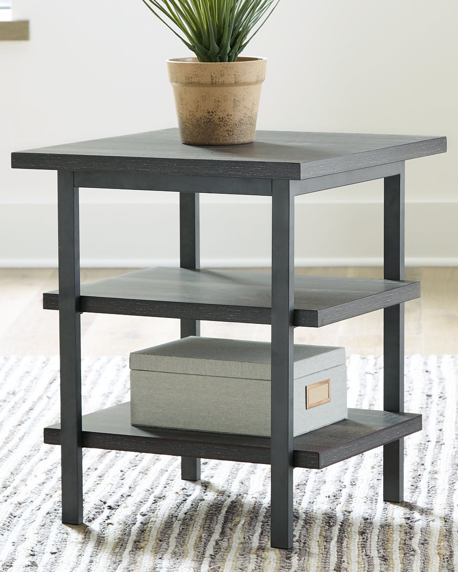 Jandoree Rectangular End Table (2/CN)
