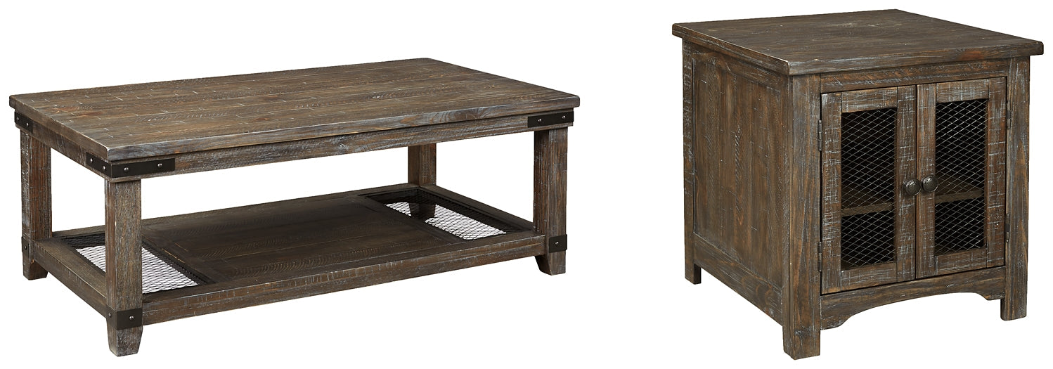 Danell Ridge Coffee Table with 1 End Table