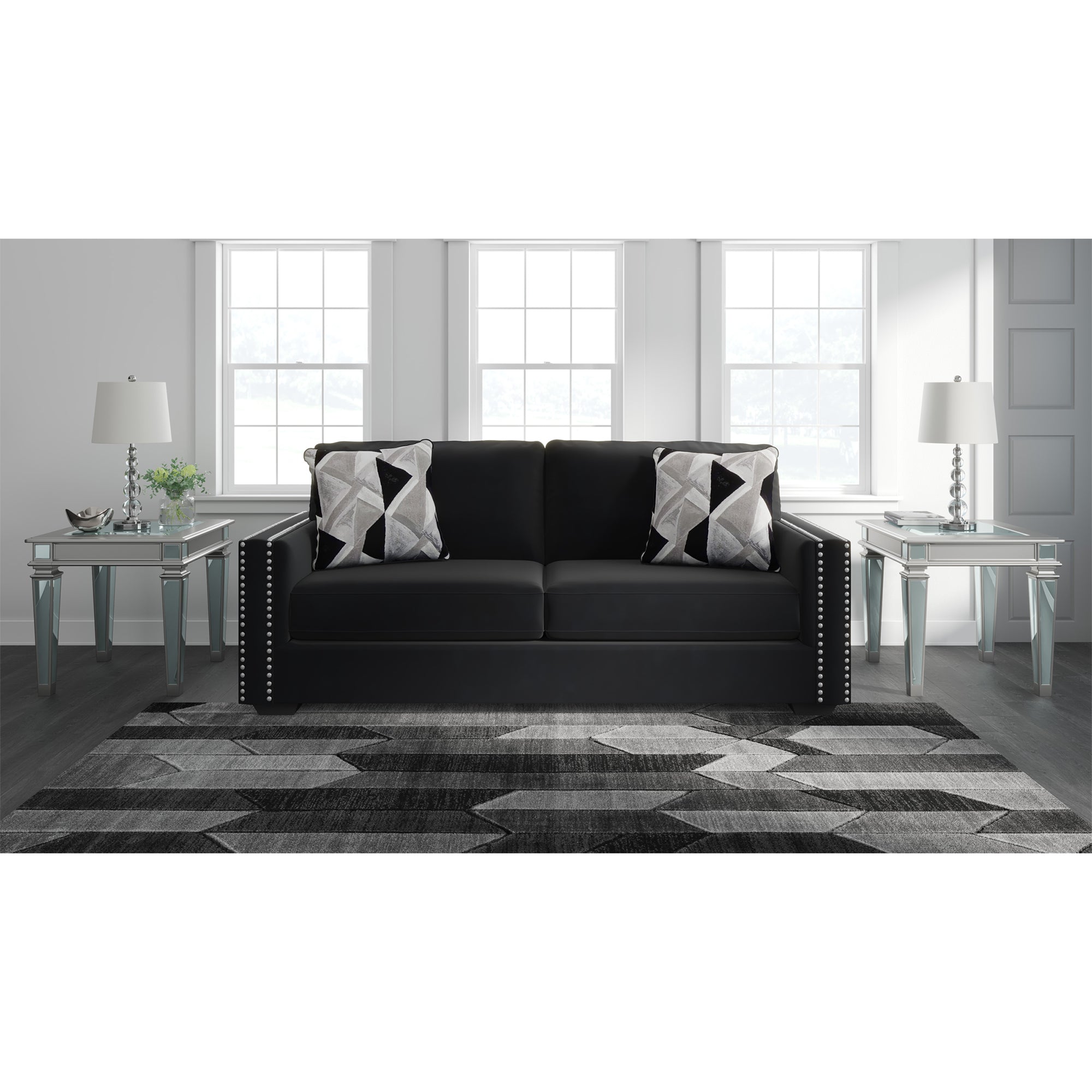 Gleston Sofa and Loveseat