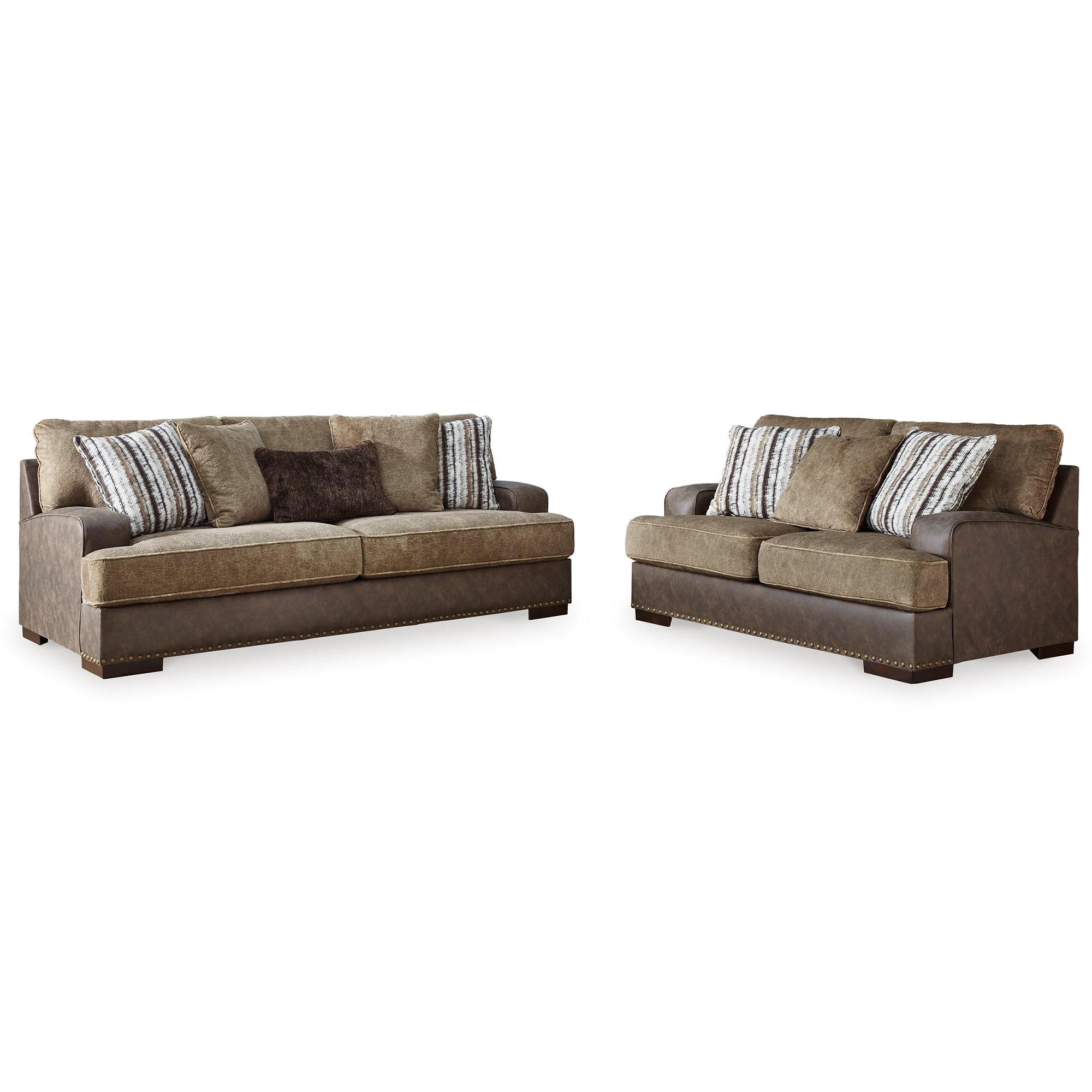 Alesbury Sofa and Loveseat