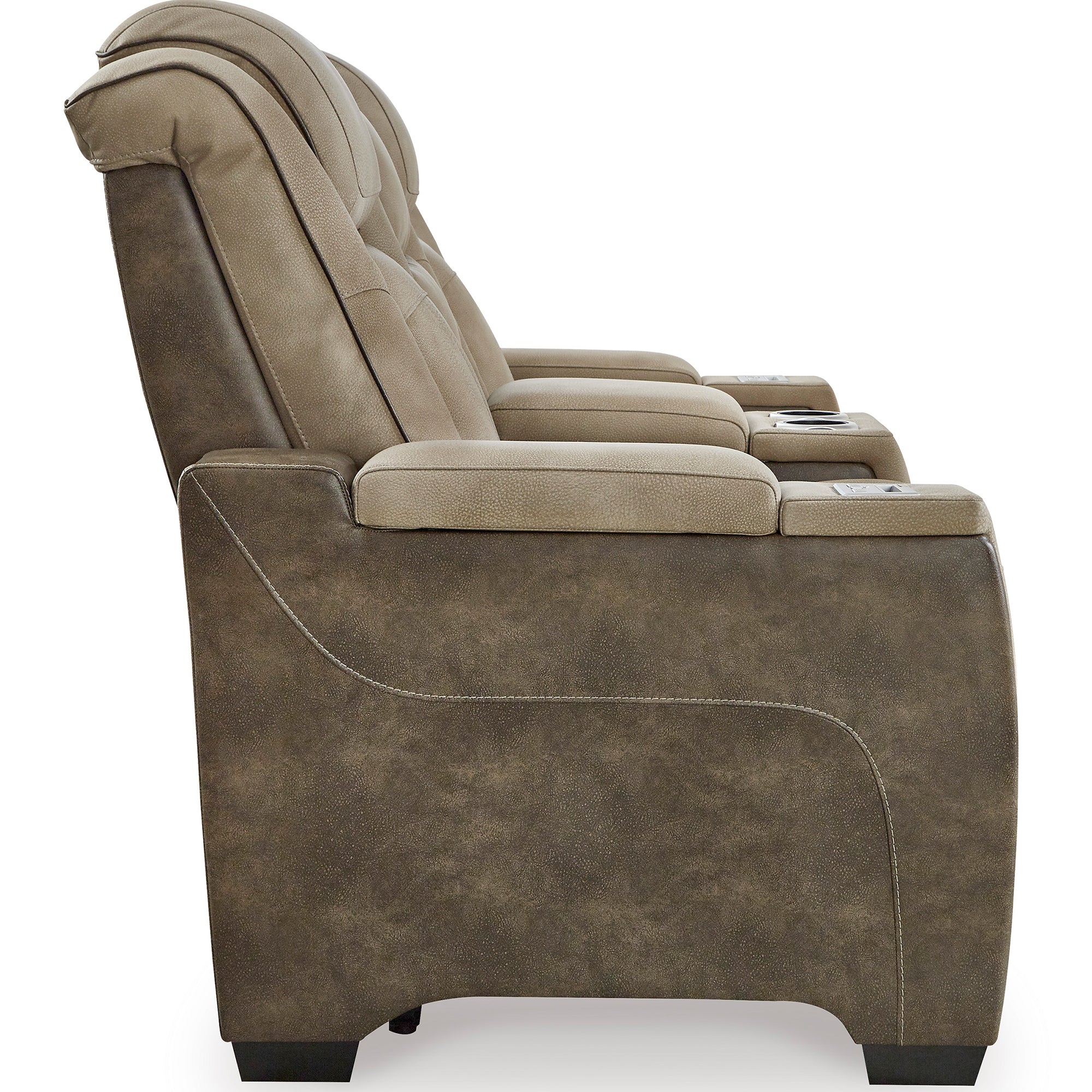 Next-Gen DuraPella Power Reclining Loveseat with Console