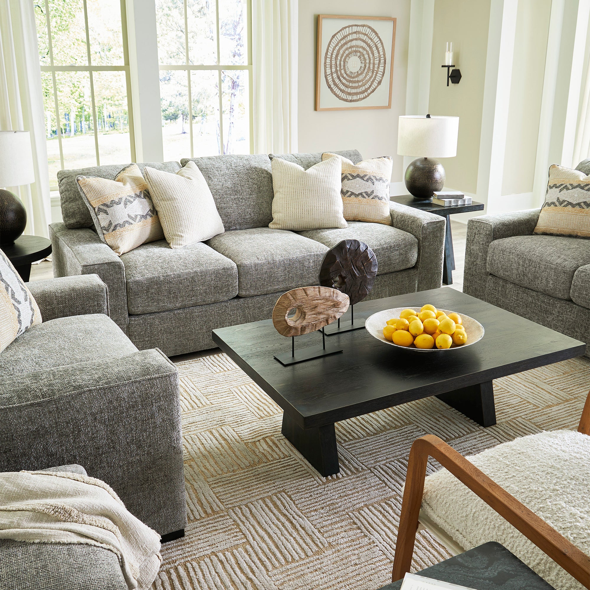 Dunmor Sofa and Loveseat