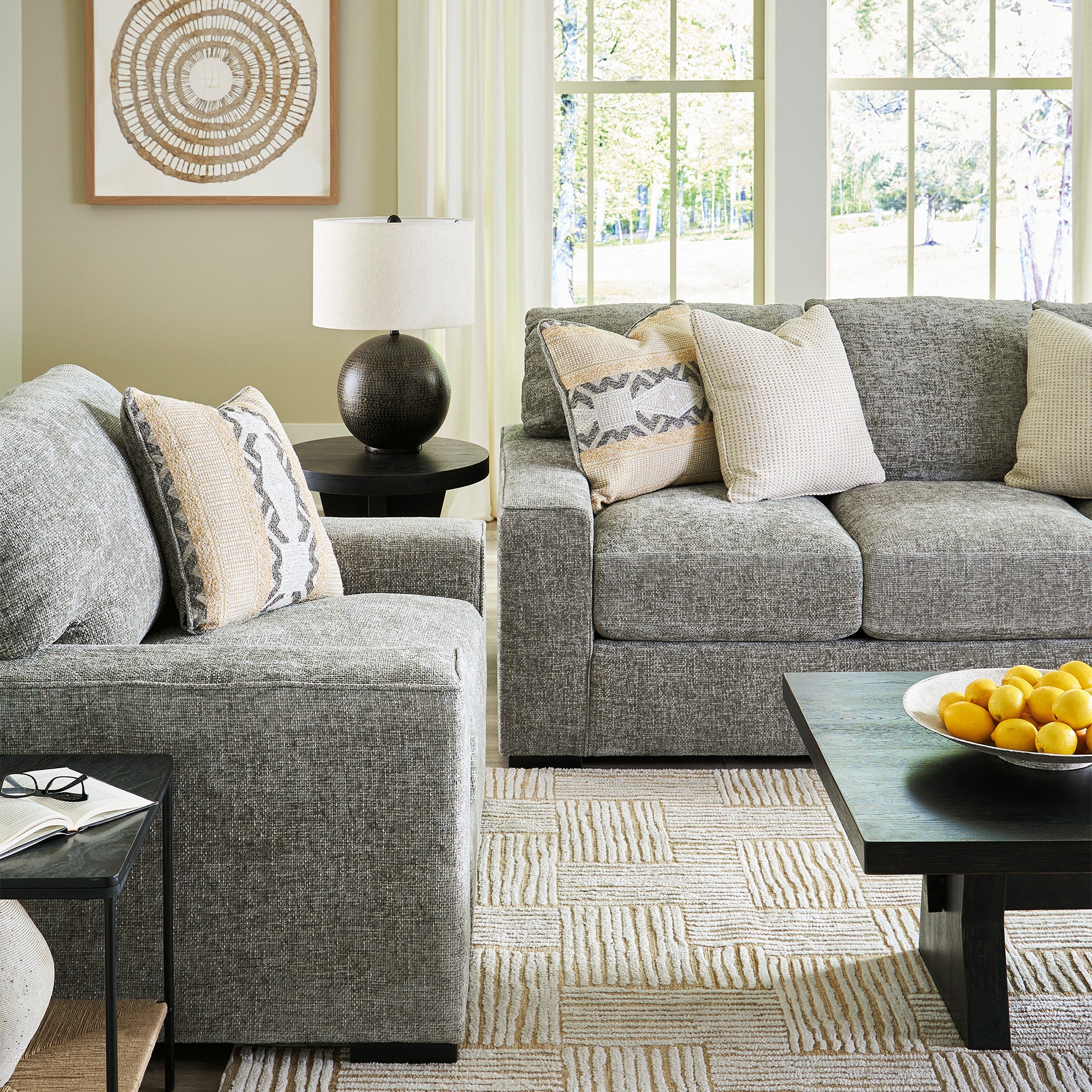 Dunmor Sofa and Loveseat