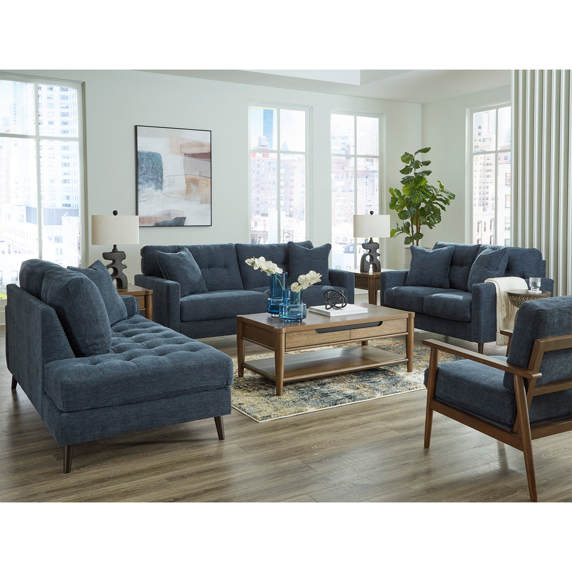 Bixler Sofa and Loveseat