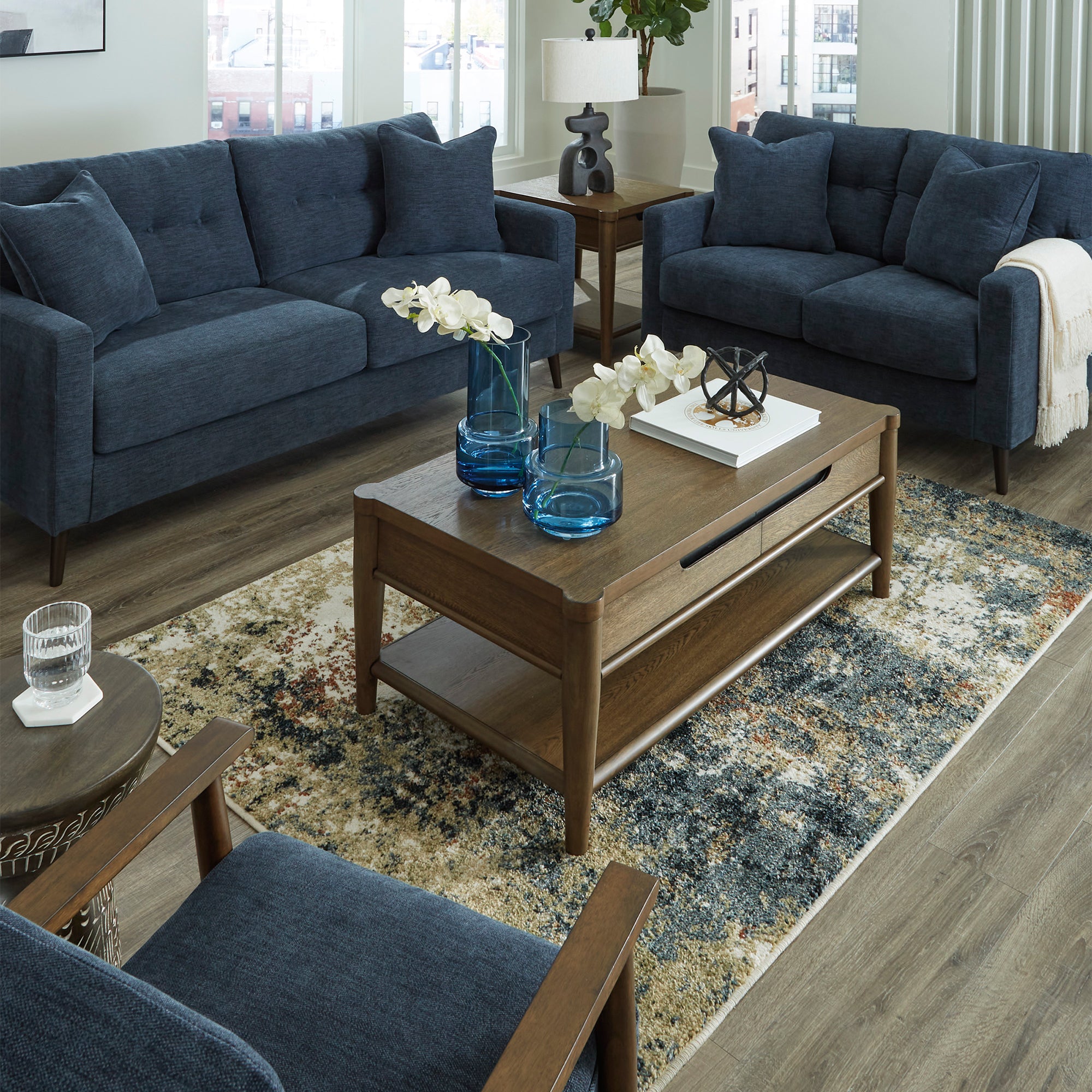 Bixler Sofa and Loveseat