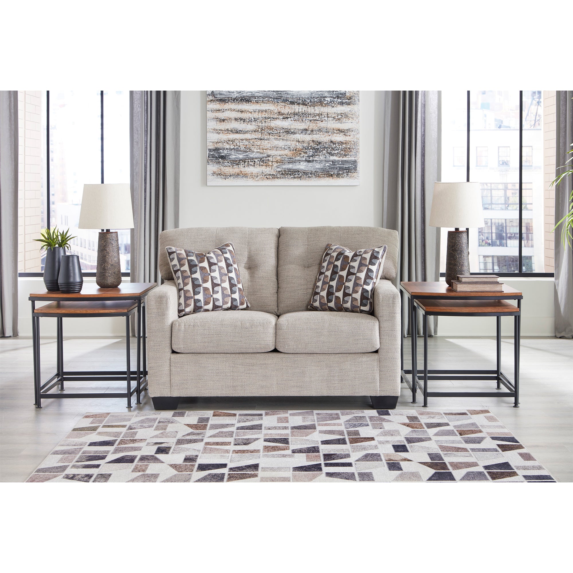 Mahoney Sofa and Loveseat