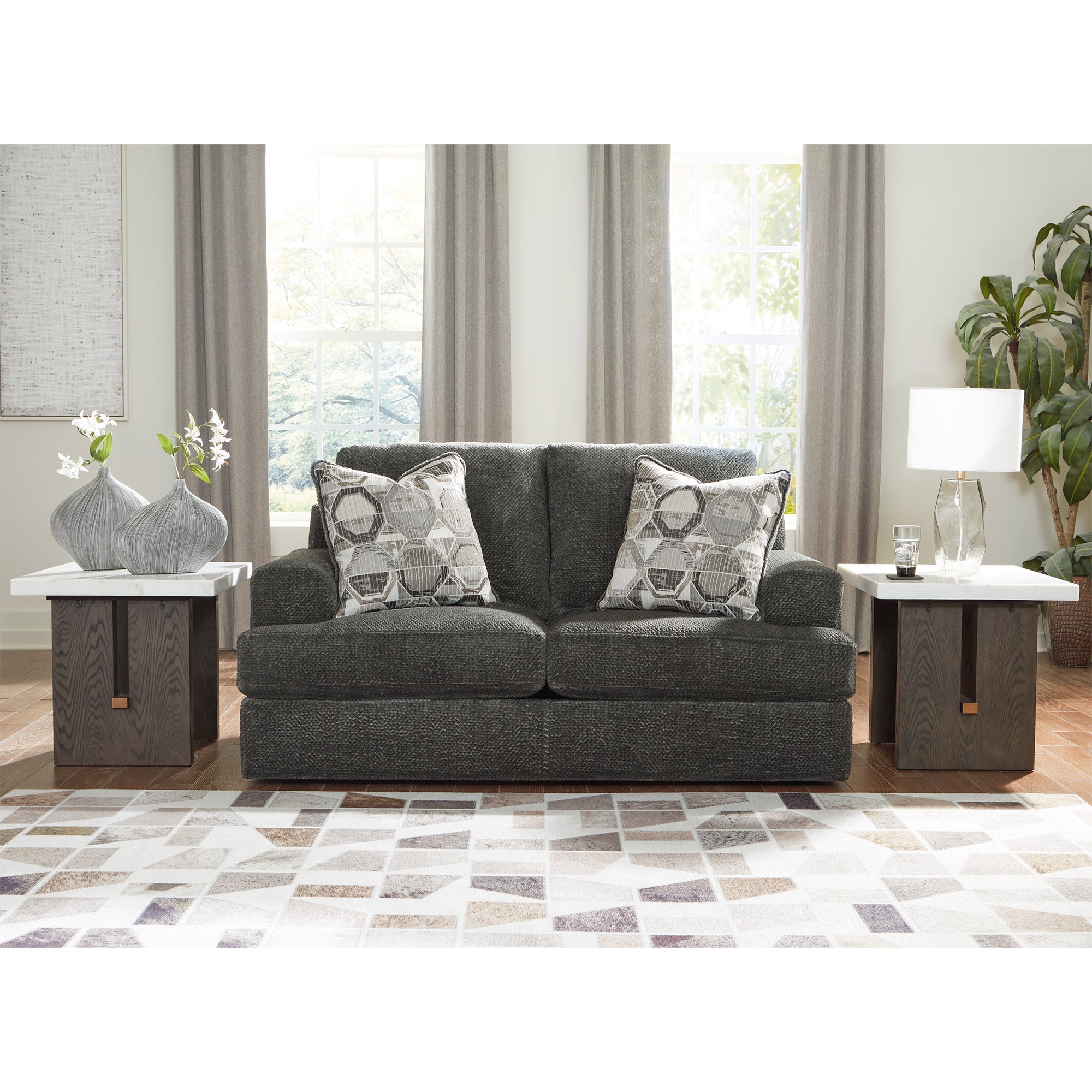 Karinne Sofa and Loveseat