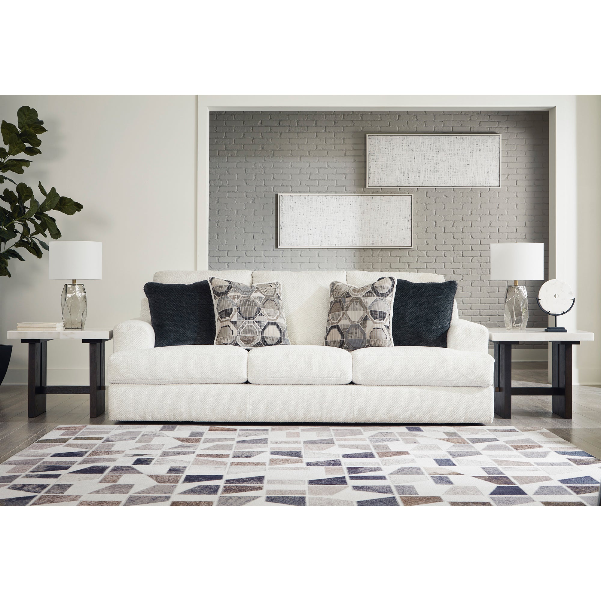 Karinne Sofa and Loveseat