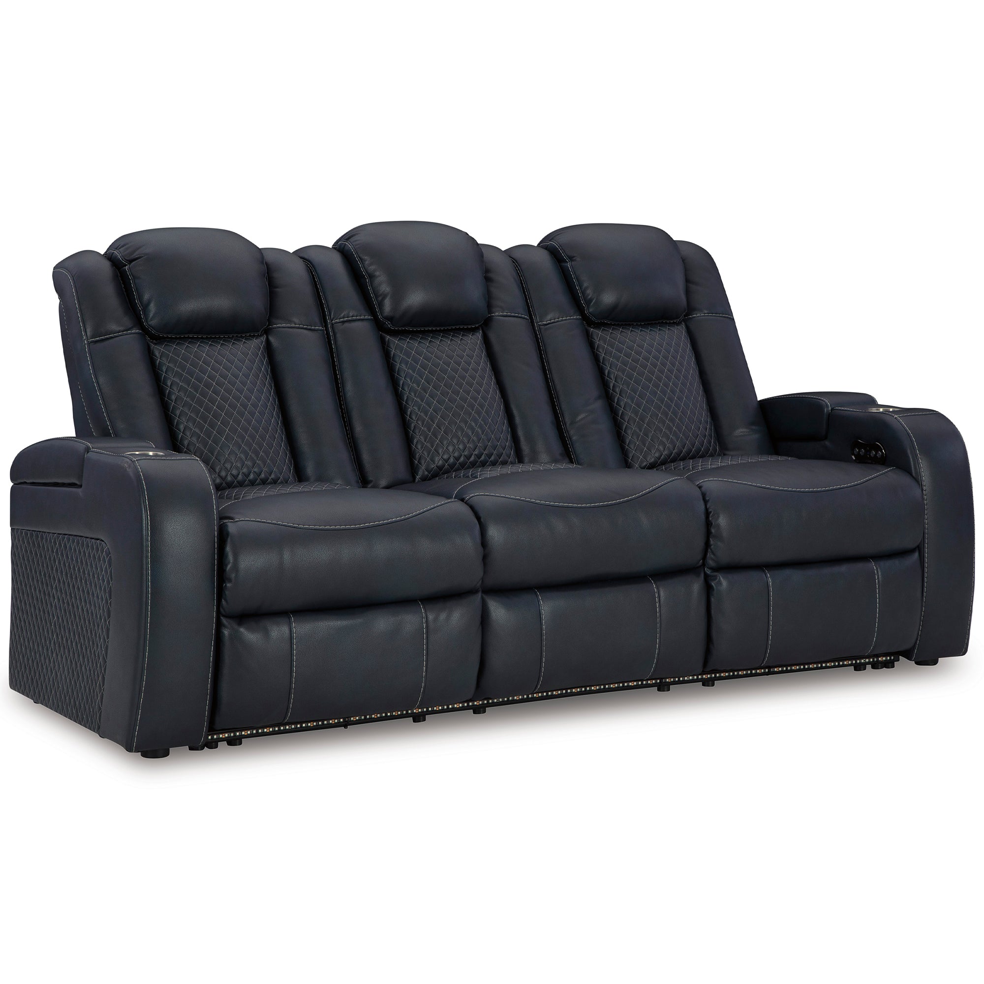 Fyne-Dyme Dual Power Reclining Sofa and Loveseat