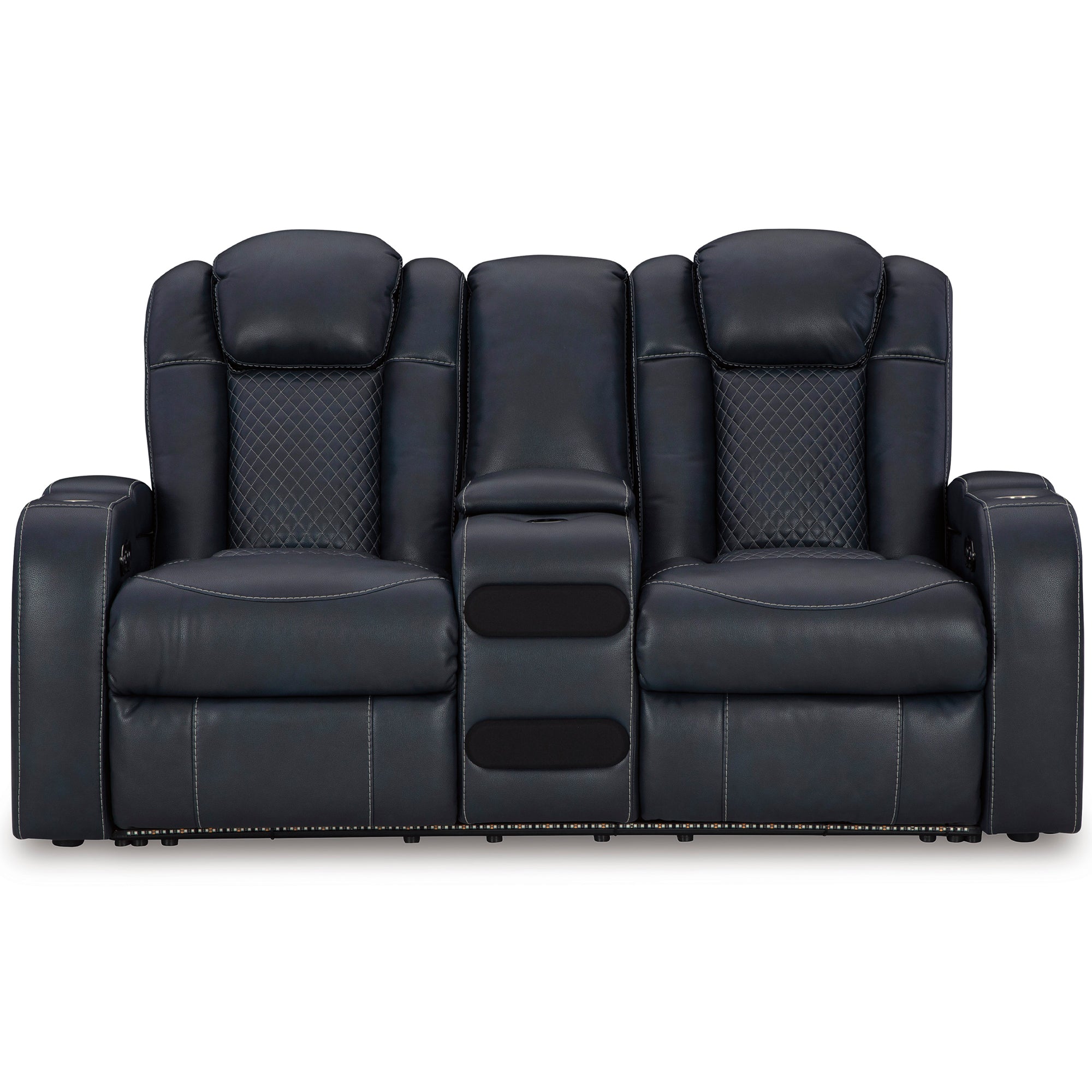 Fyne-Dyme Dual Power Reclining Sofa and Loveseat