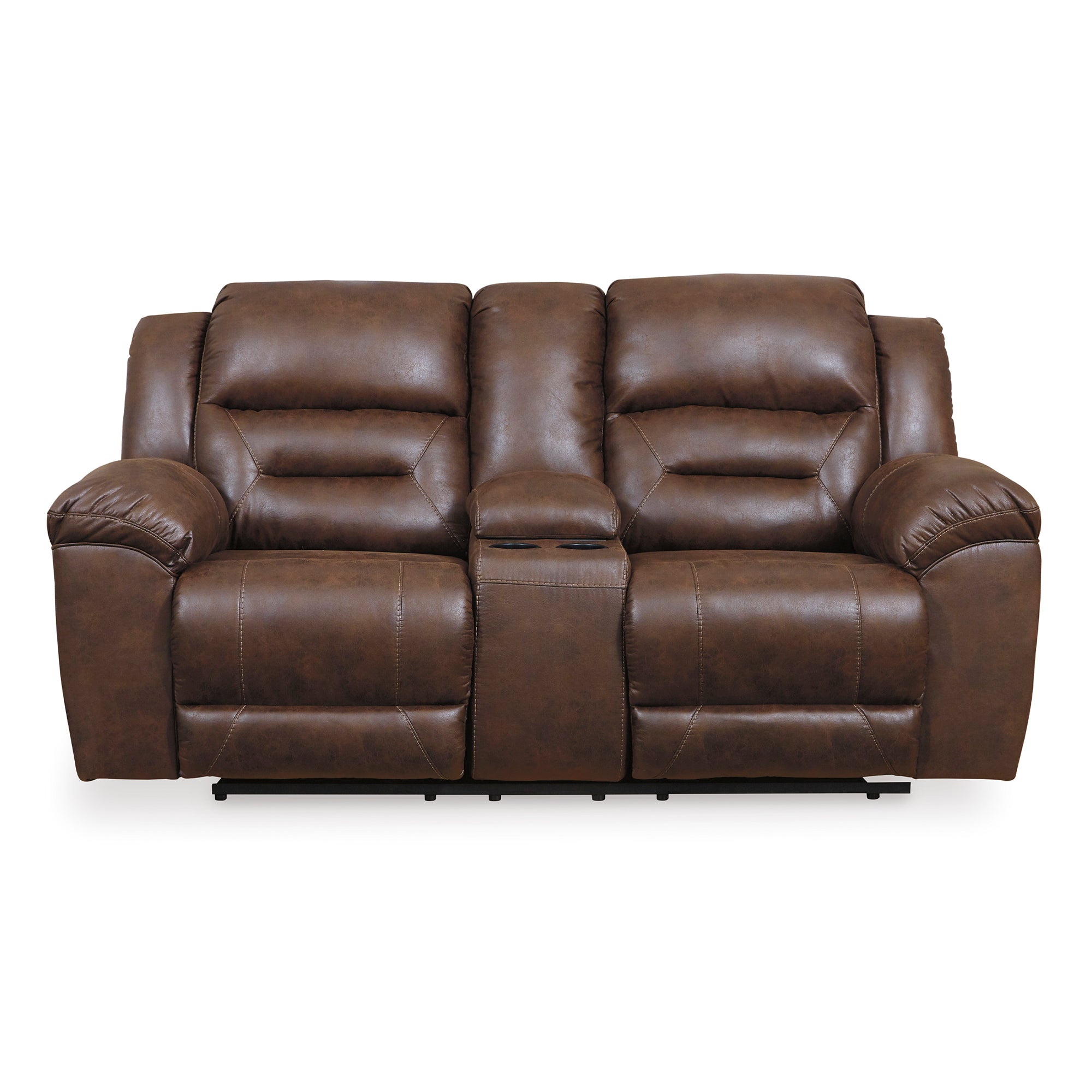 Stoneland Manual Reclining Loveseat with Console