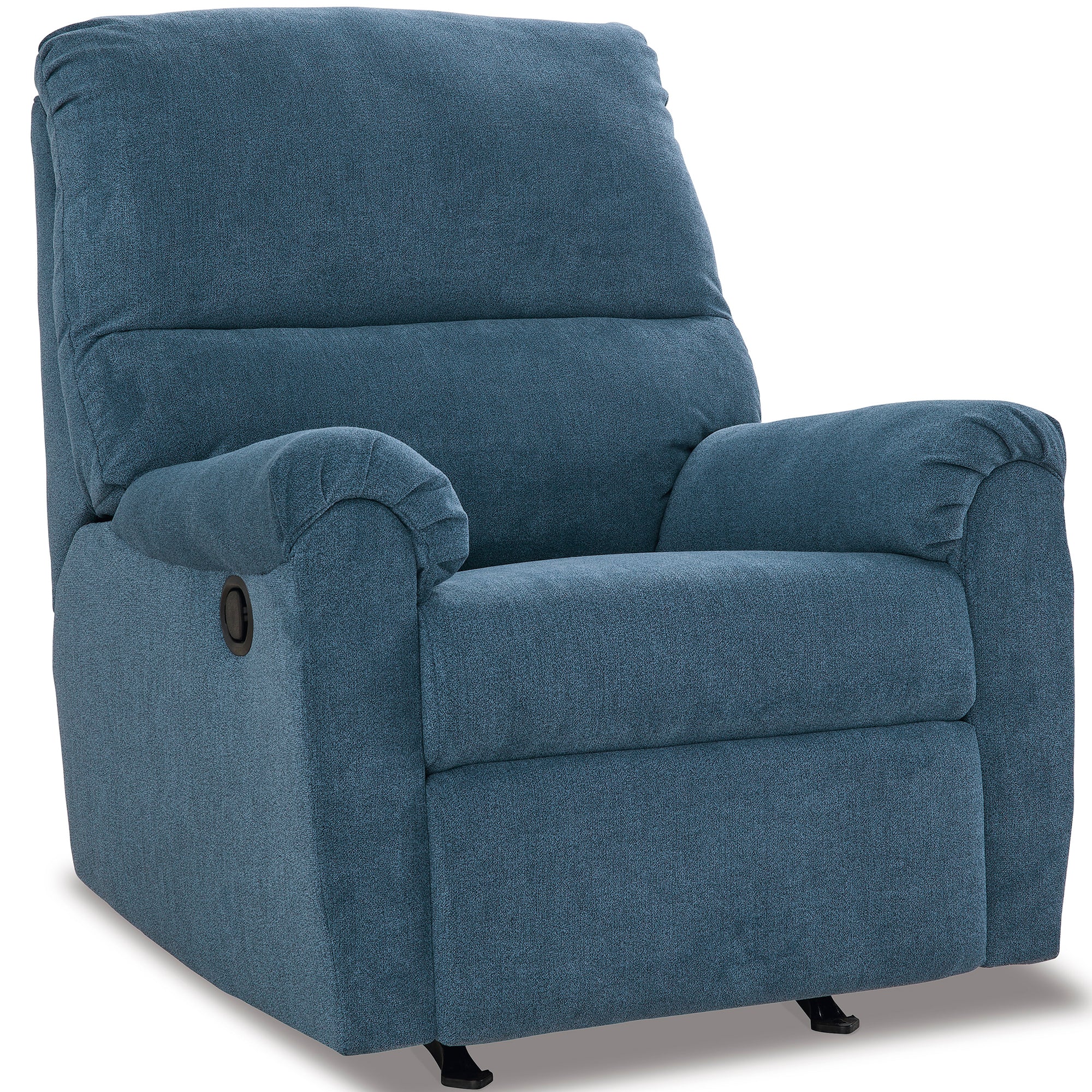 Miravel Rocker Recliner in Indigo Color