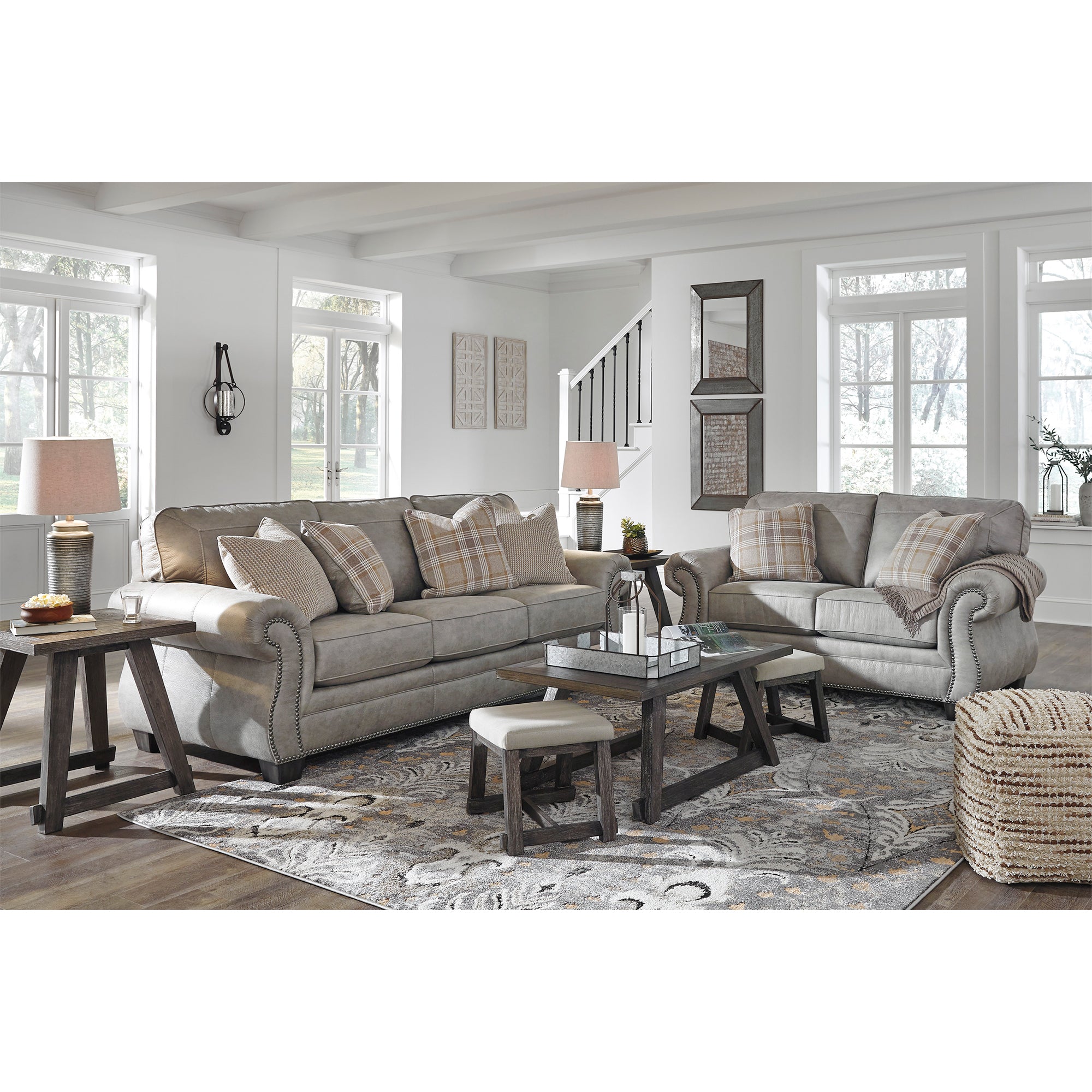 Olsberg Sofa and Loveseat