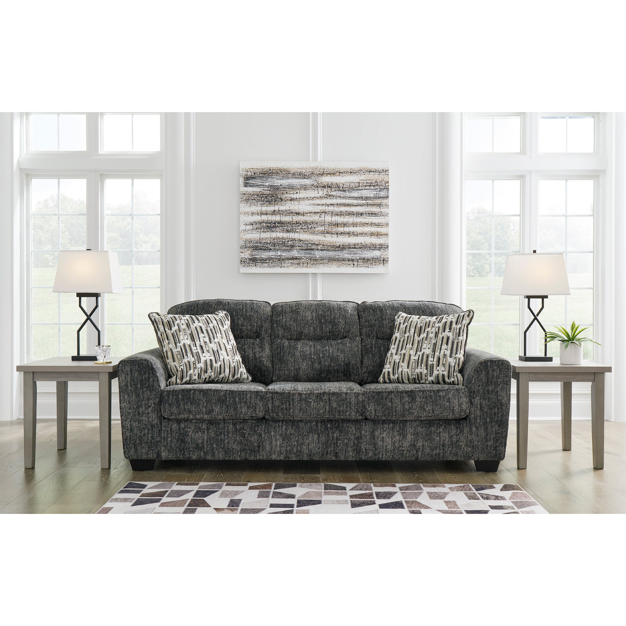 Lonoke Sofa and Loveseat