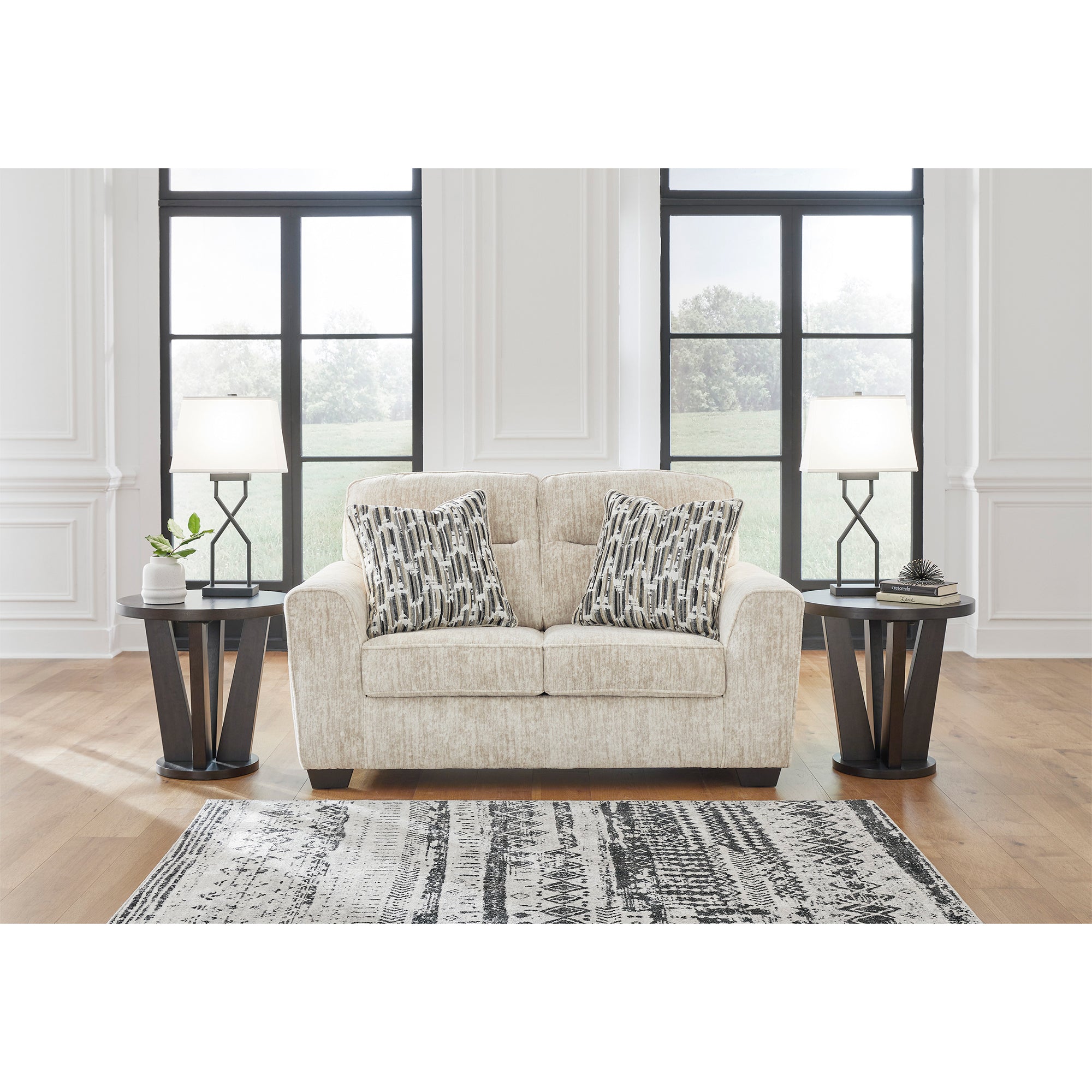 Lonoke Sofa and Loveseat