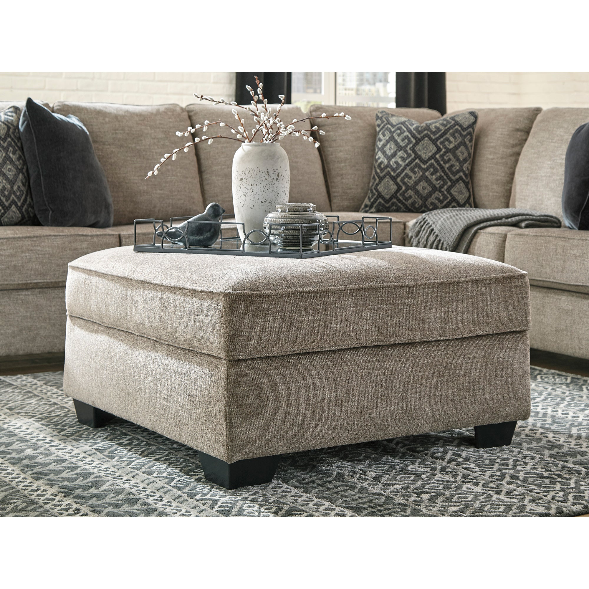 Bovarian Ottoman With Storage