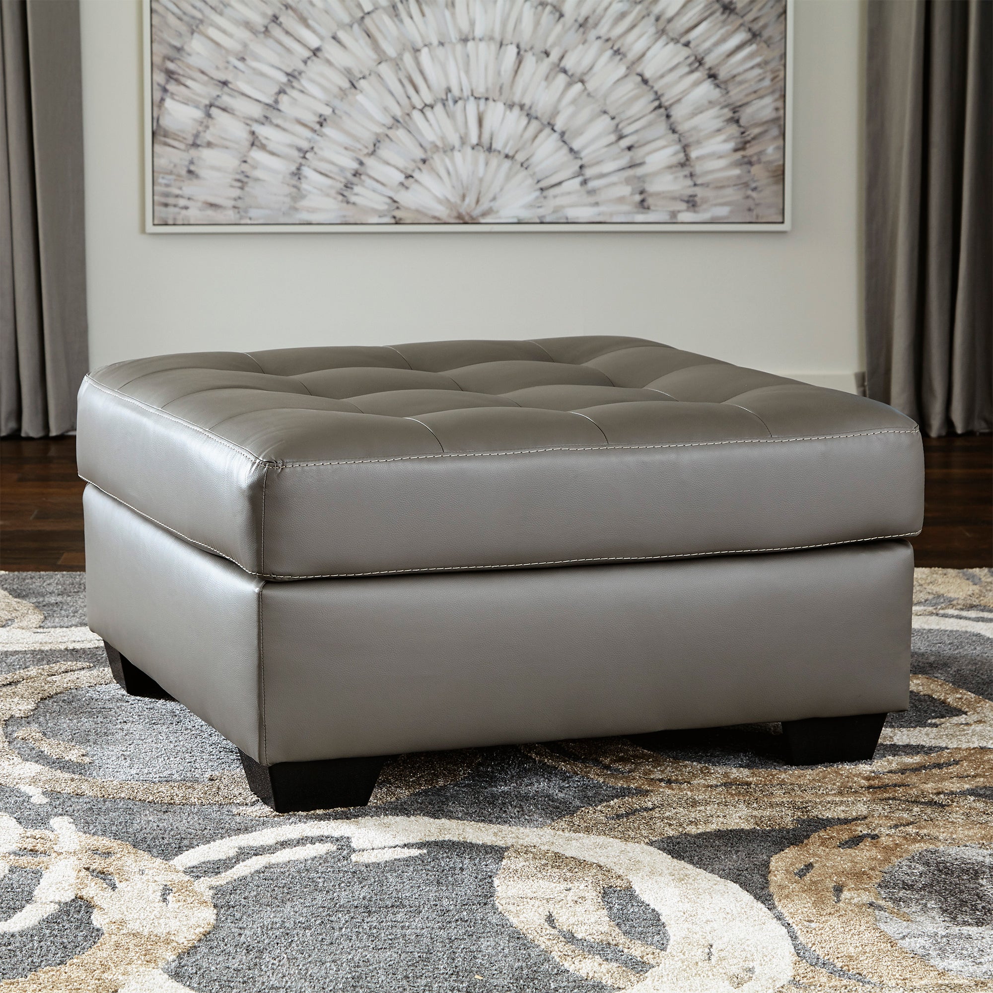 Donlen Oversized Accent Ottoman