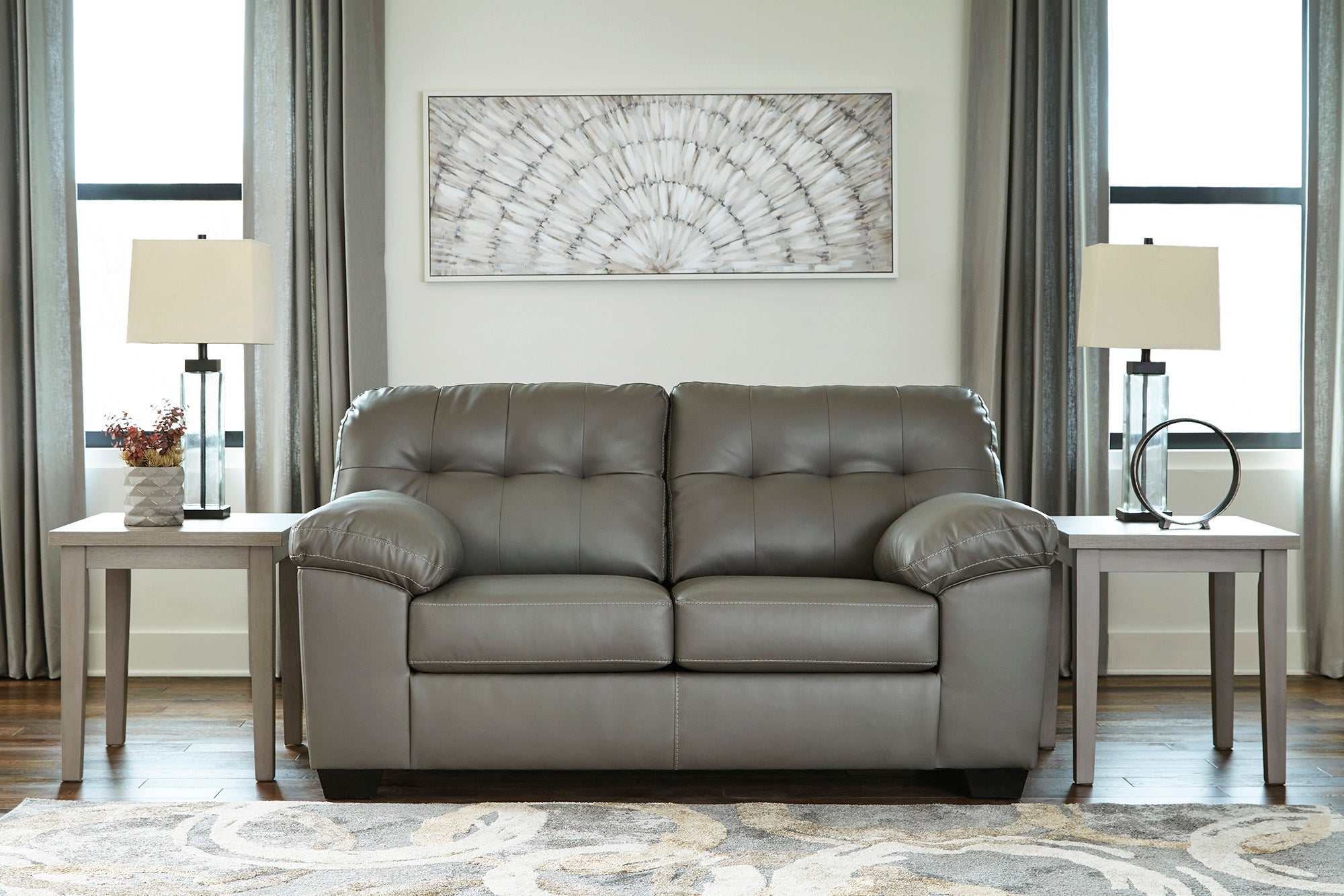 Donlen Sofa and Loveseat