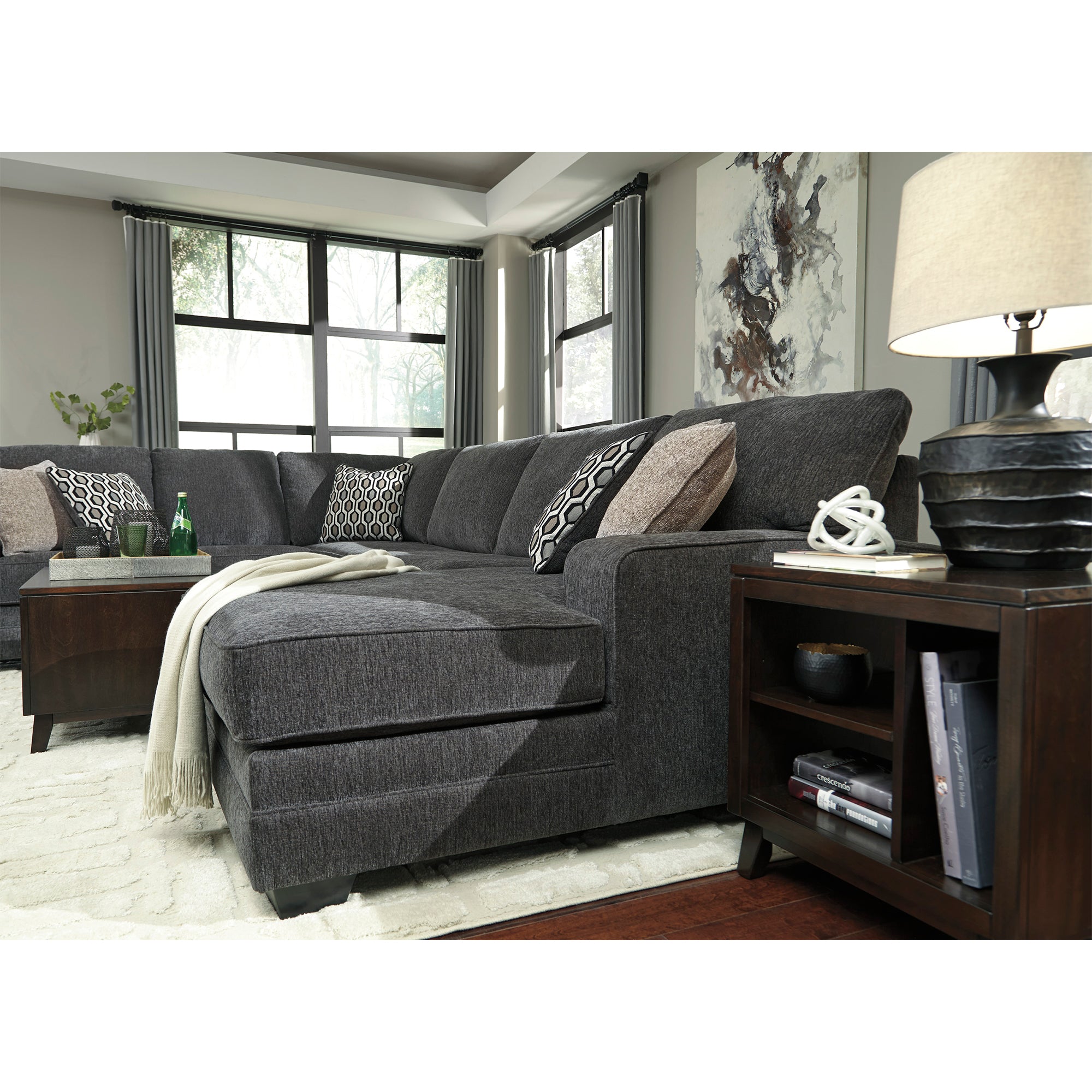 Tracling 3-Piece Sectional with Chaise