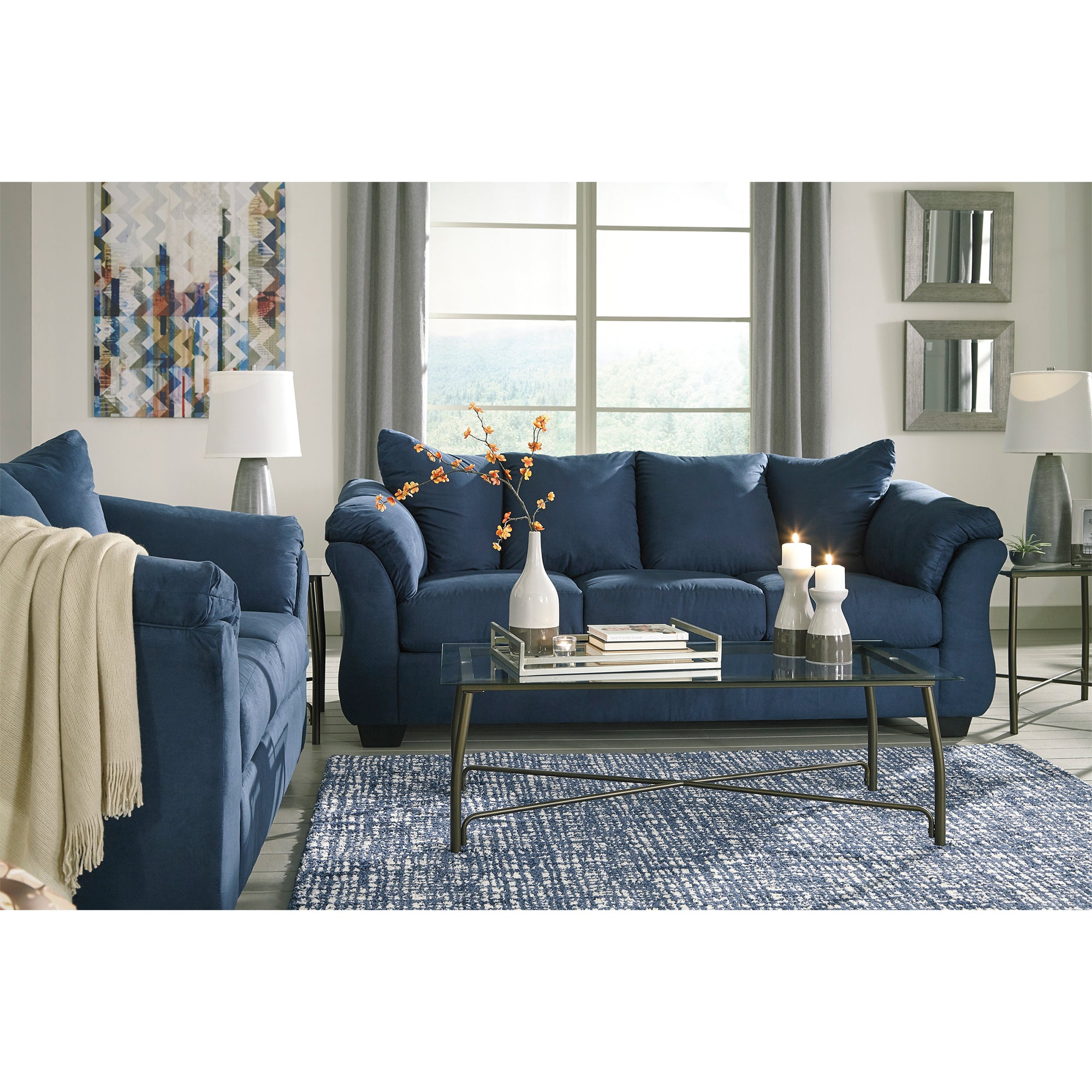 Darcy Sofa and Loveseat
