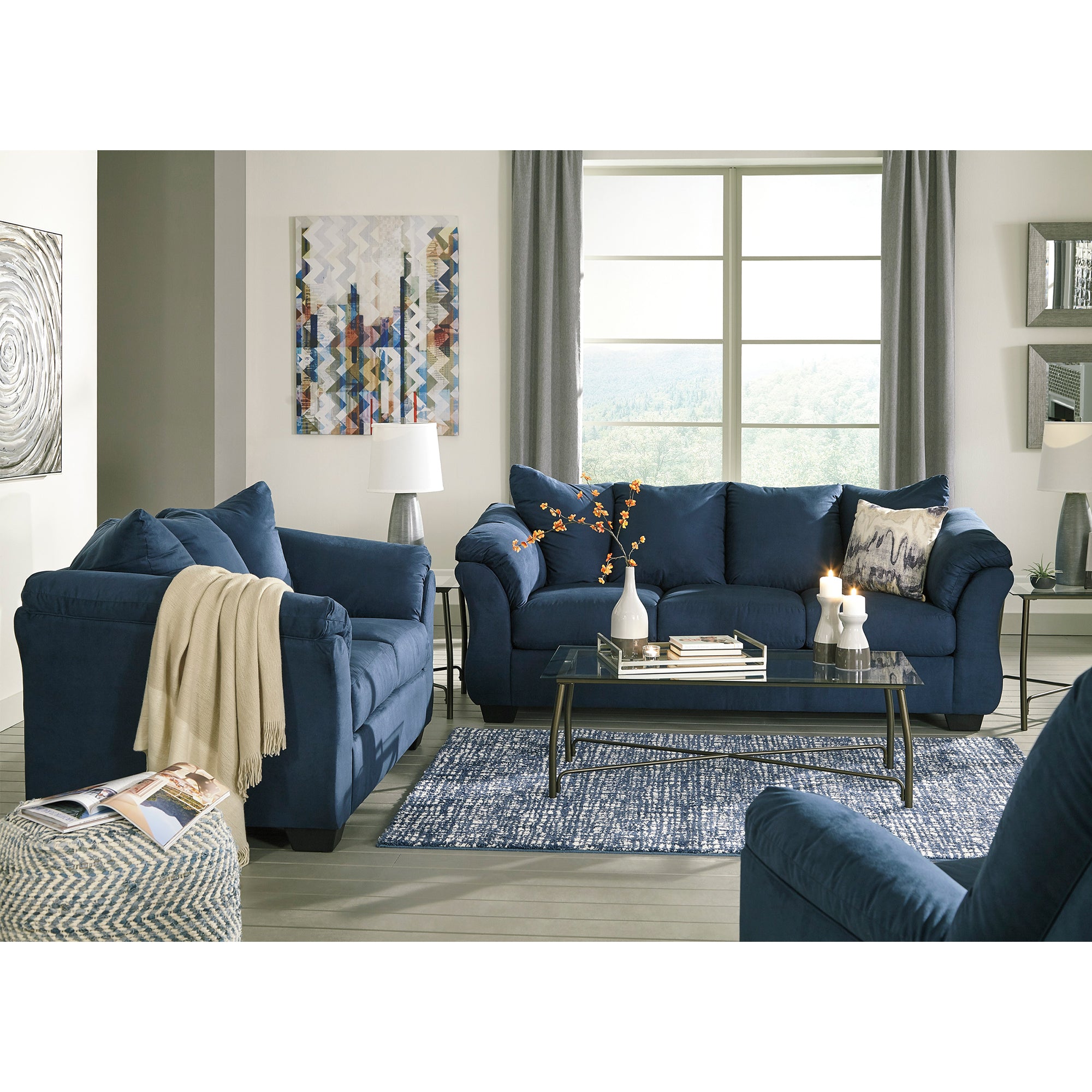 Darcy Sofa and Loveseat