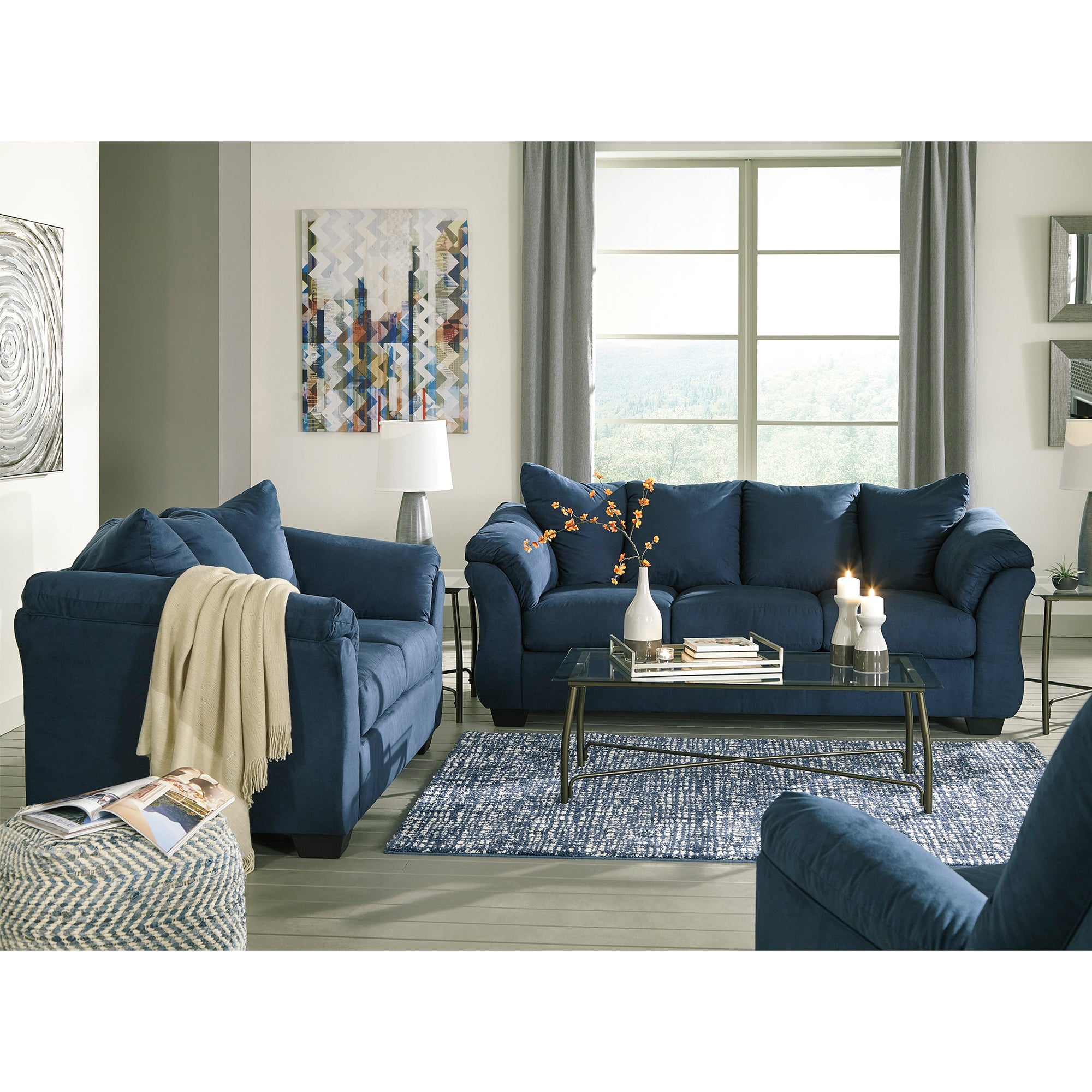 Darcy Sofa and Loveseat