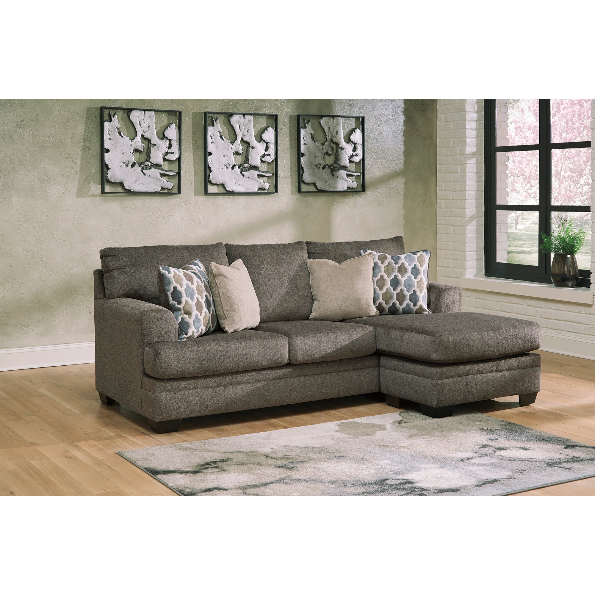 Dorsten Sofa Chaise and Loveseat