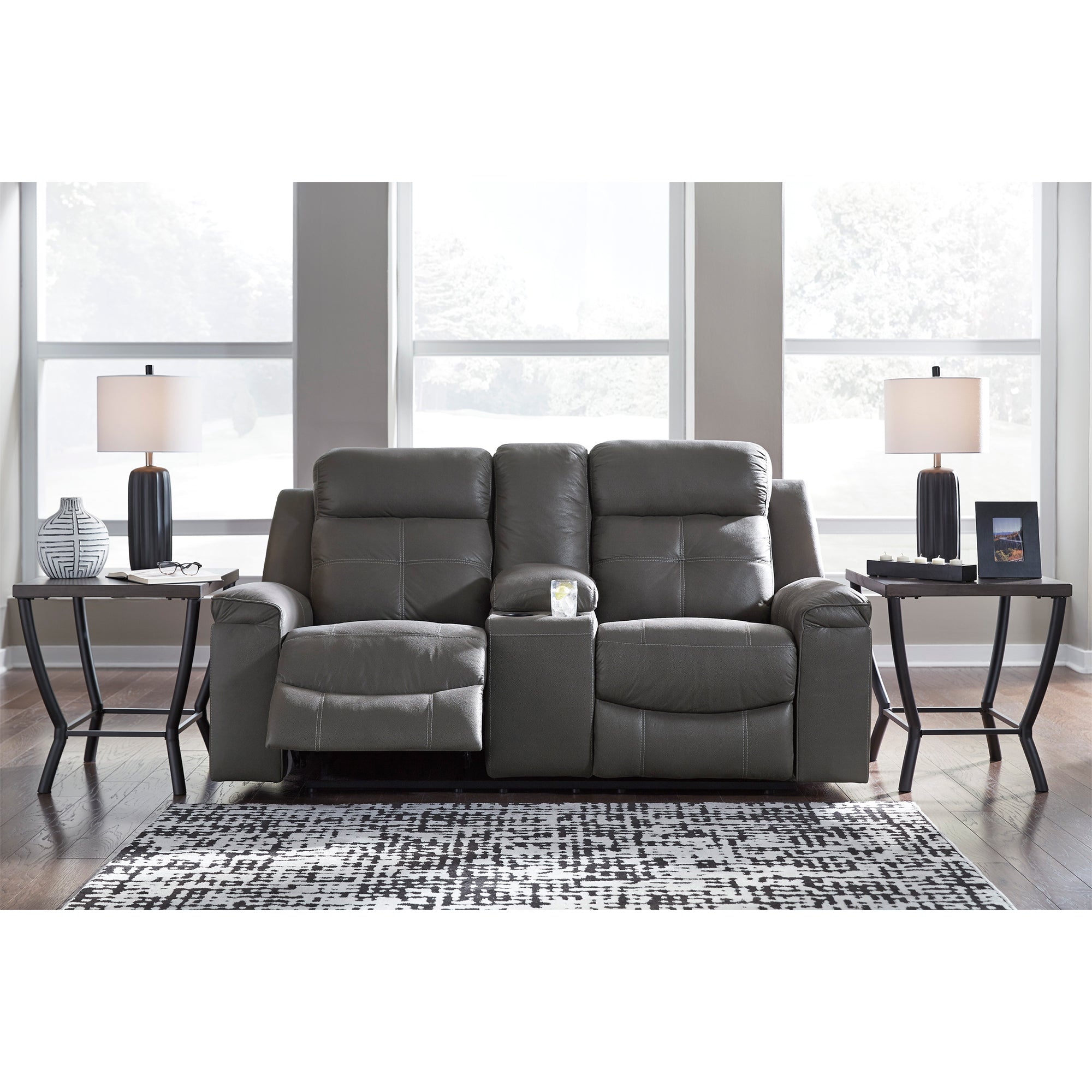 Jesolo Reclining Loveseat with Console