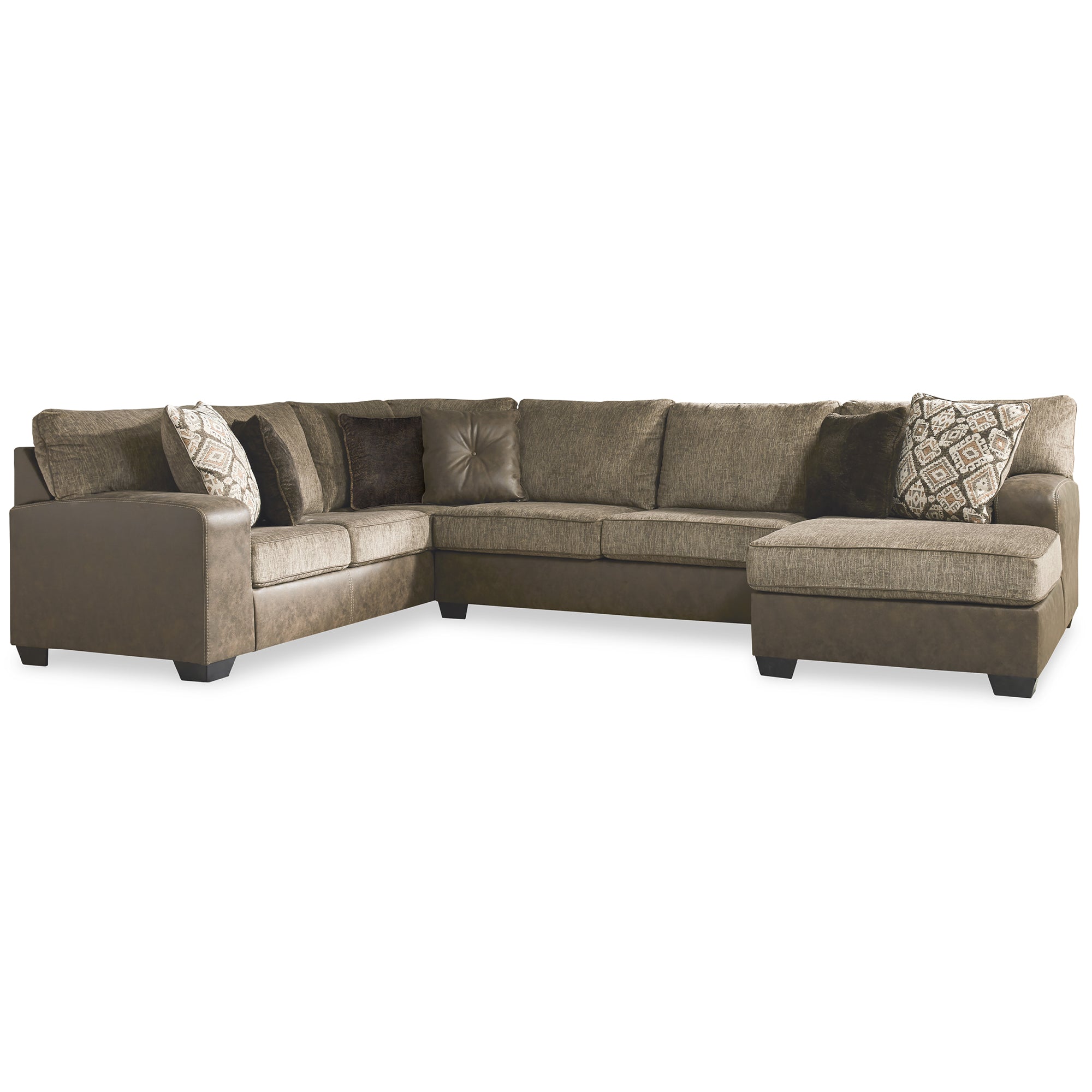 Abalone 3-Piece Sectional with Chaise