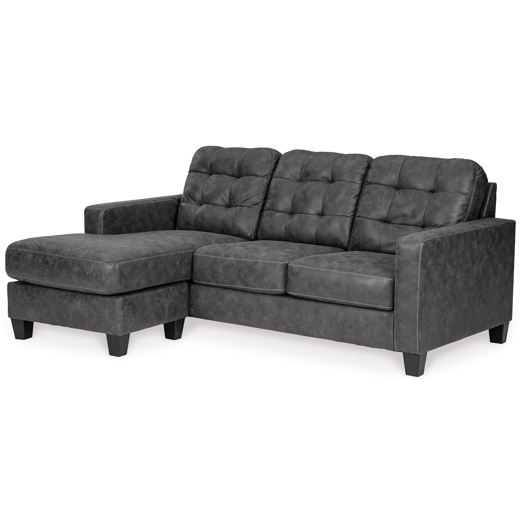 Venaldi Sofa Chaise, Chair, and Ottoman