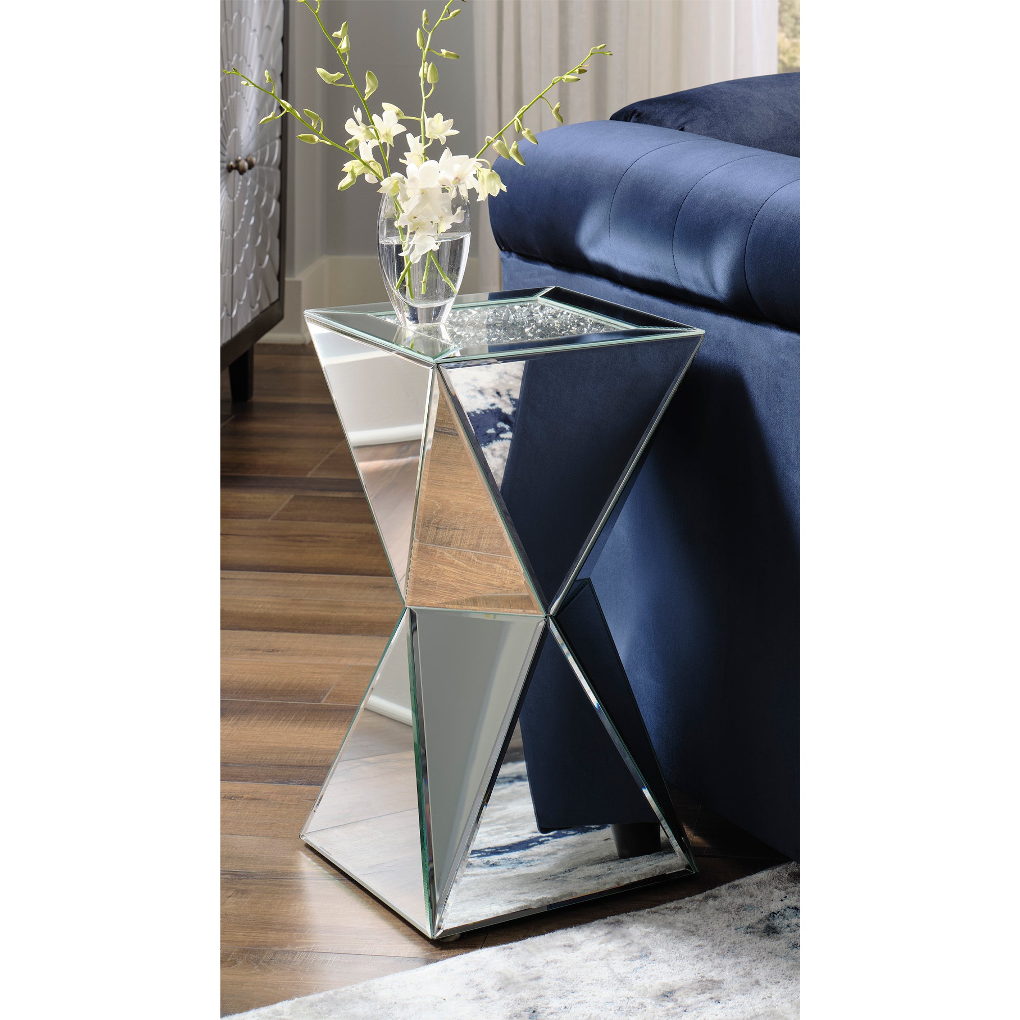 Gillrock Accent Mirror Table