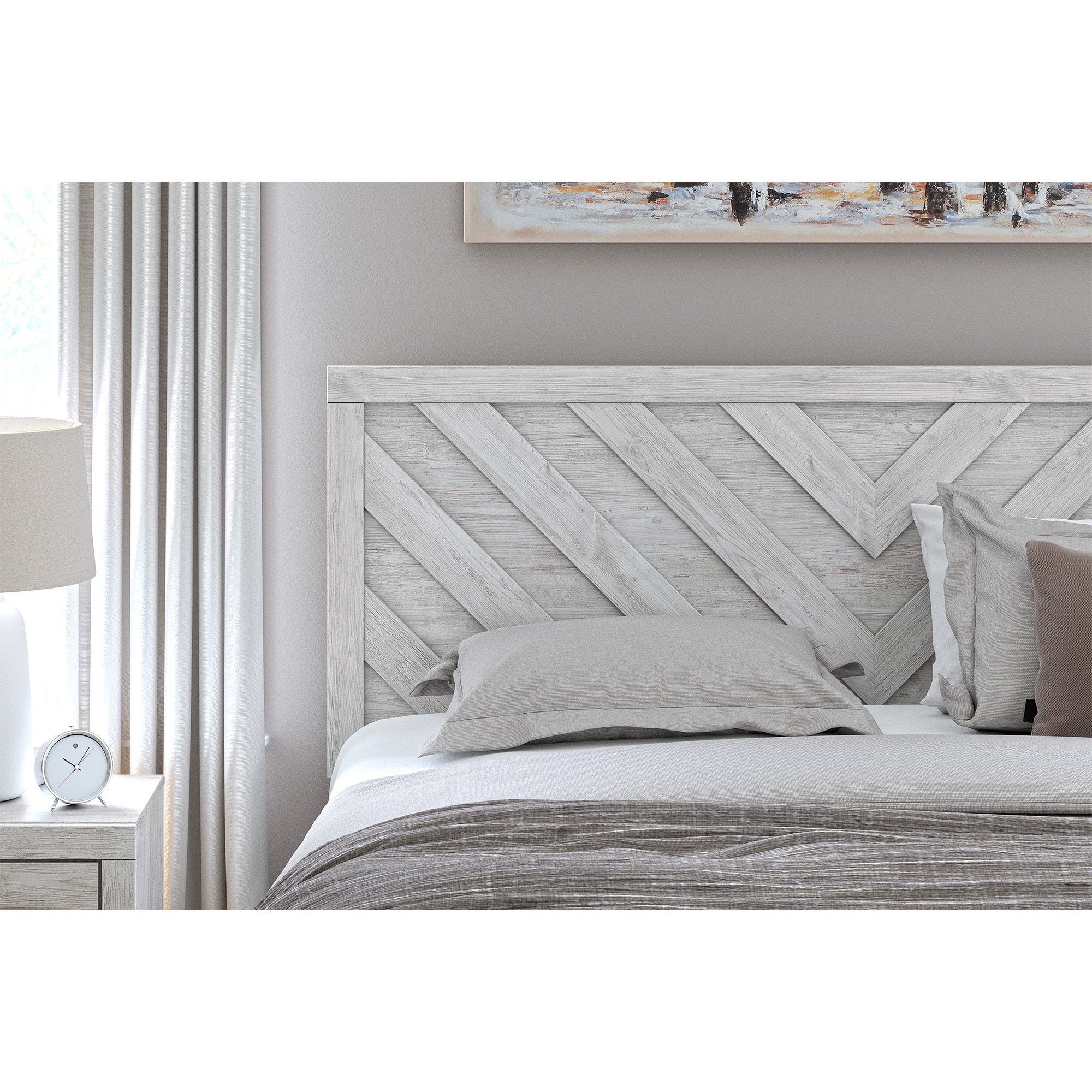 Cayboni King Panel Bed