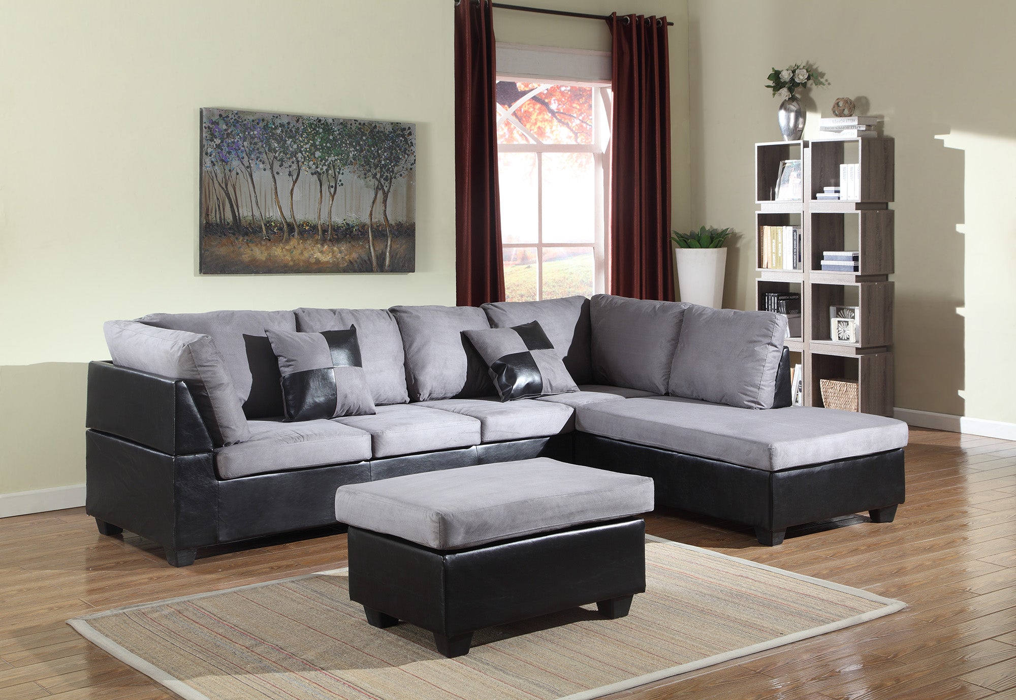 Olivia Sectional With Ottoman