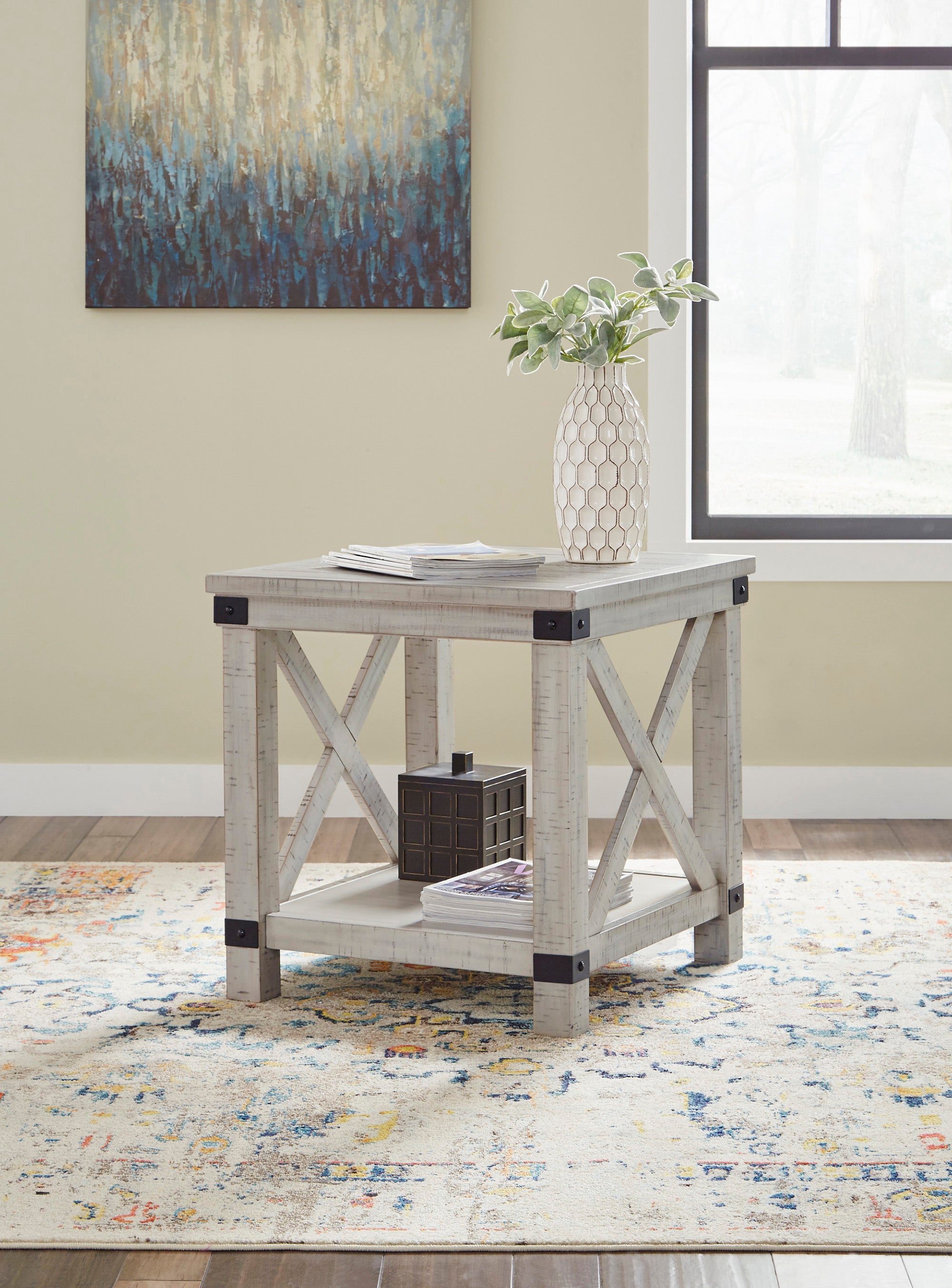 Carynhurst Rectangular End Table