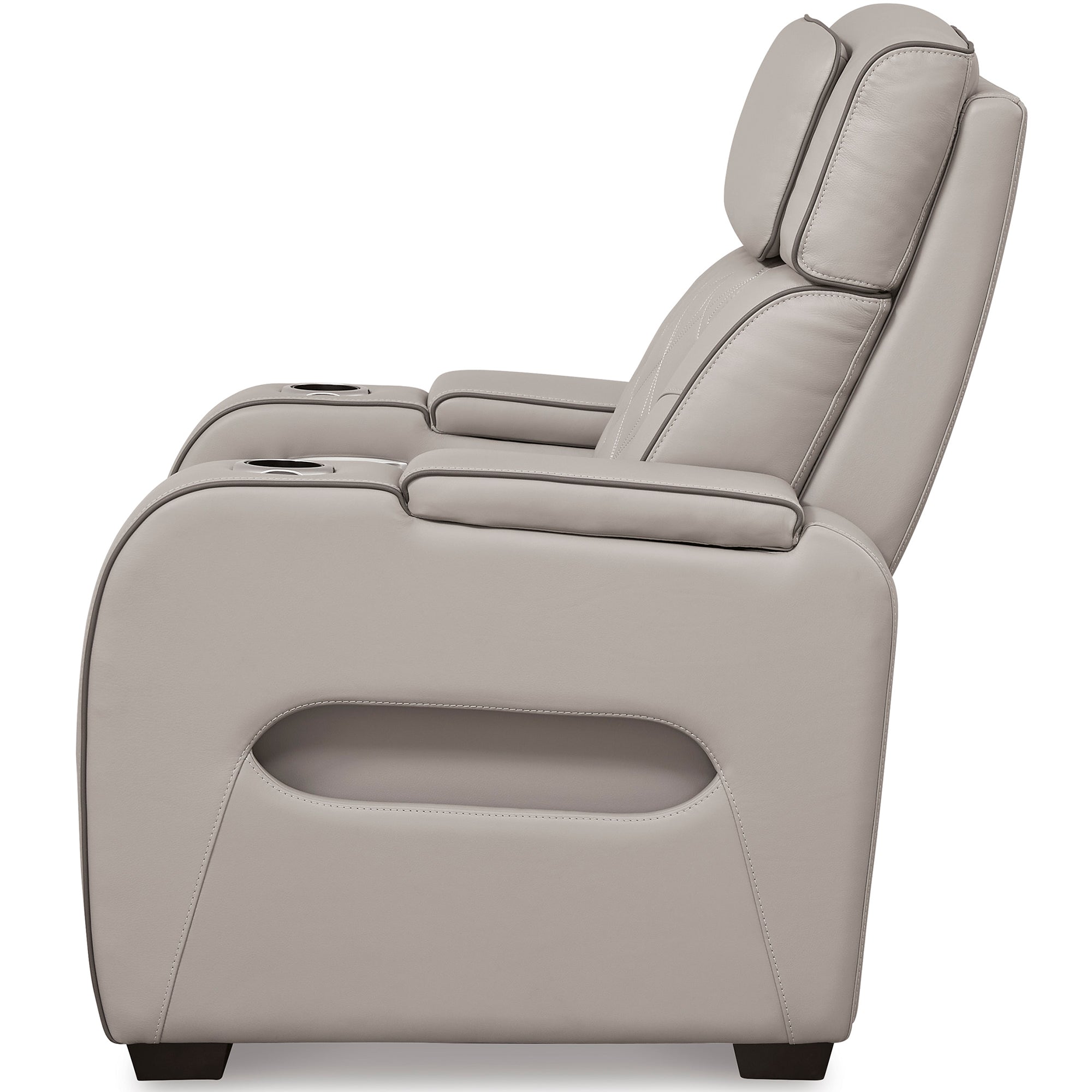 Boyington Triple Power Leather Recliner with Massage