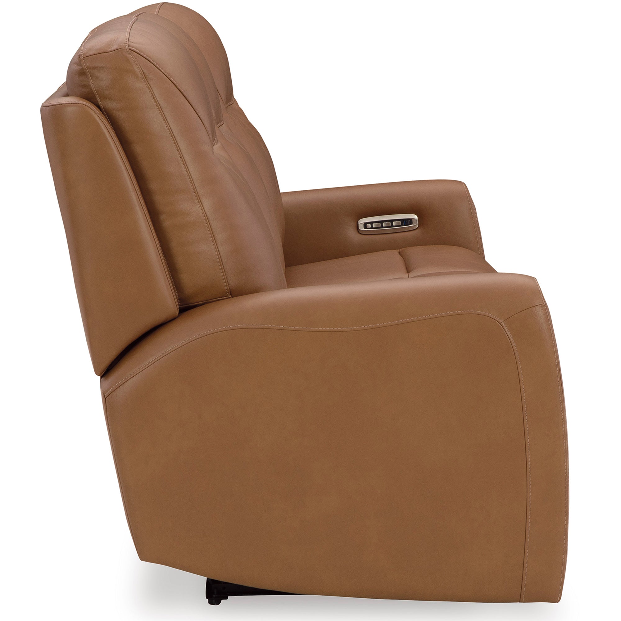 Tryanny Triple Power Leather Reclining Sofa