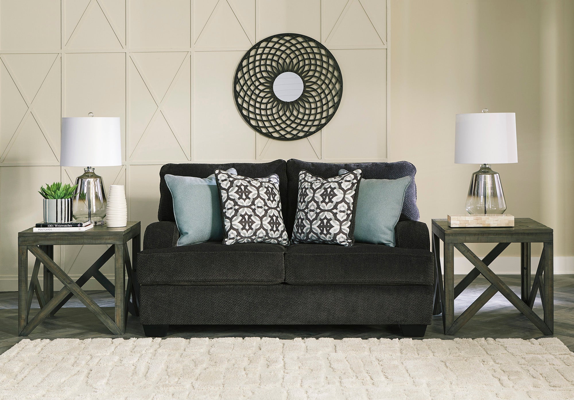 Charenton Sofa and Loveseat