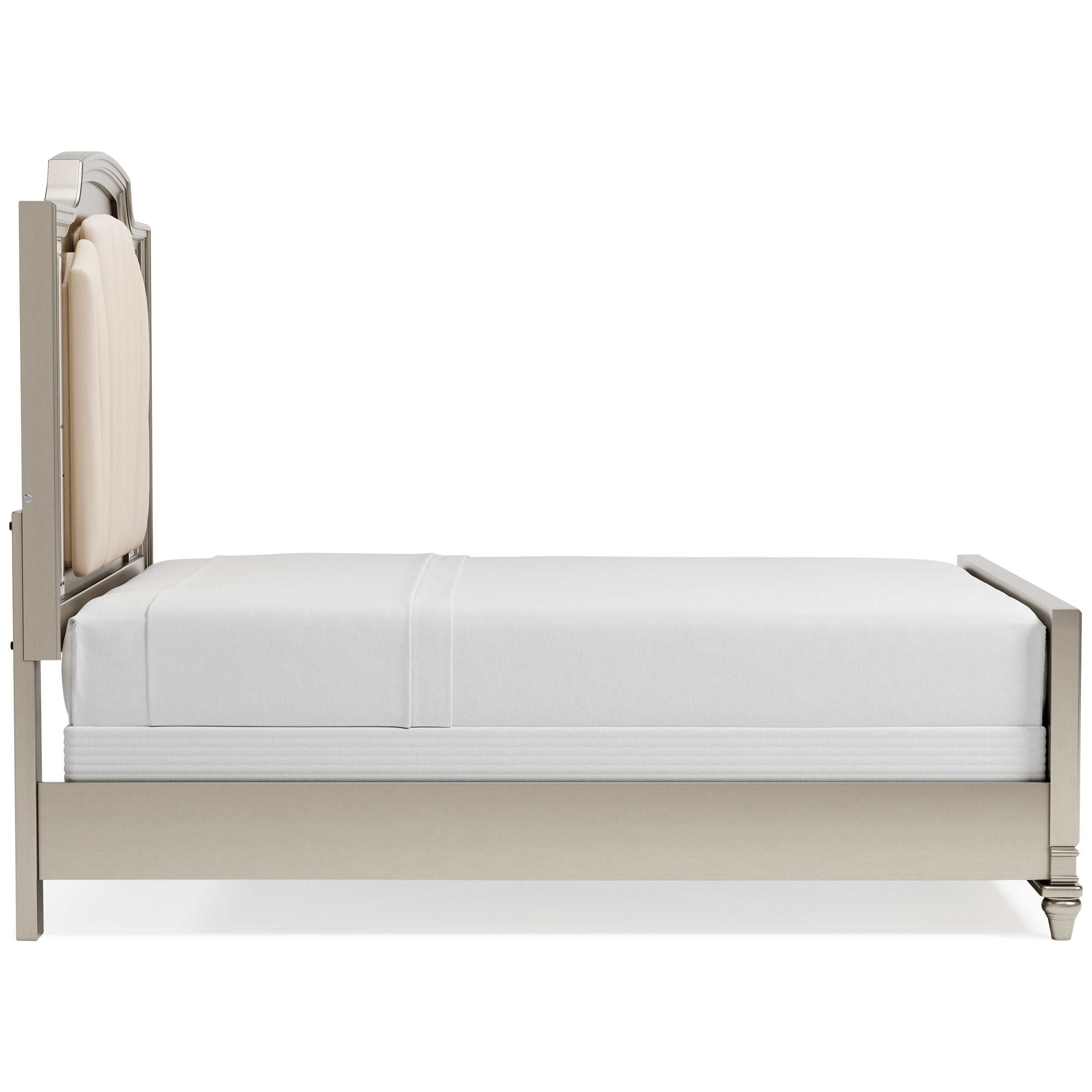 Chevanna King Panel Bed with Mirrored Dresser