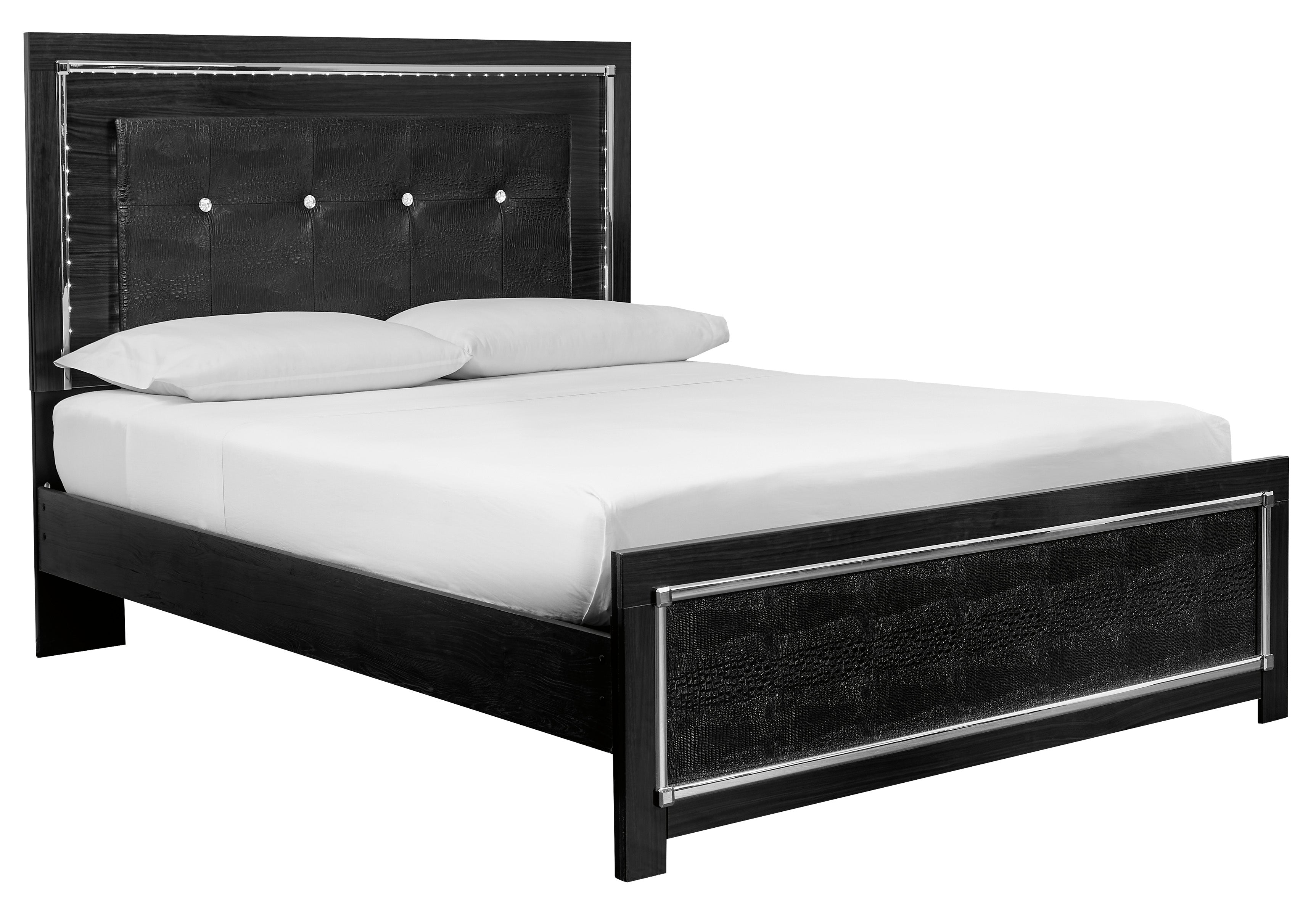 Kaydell King Upholstered Panel Bed