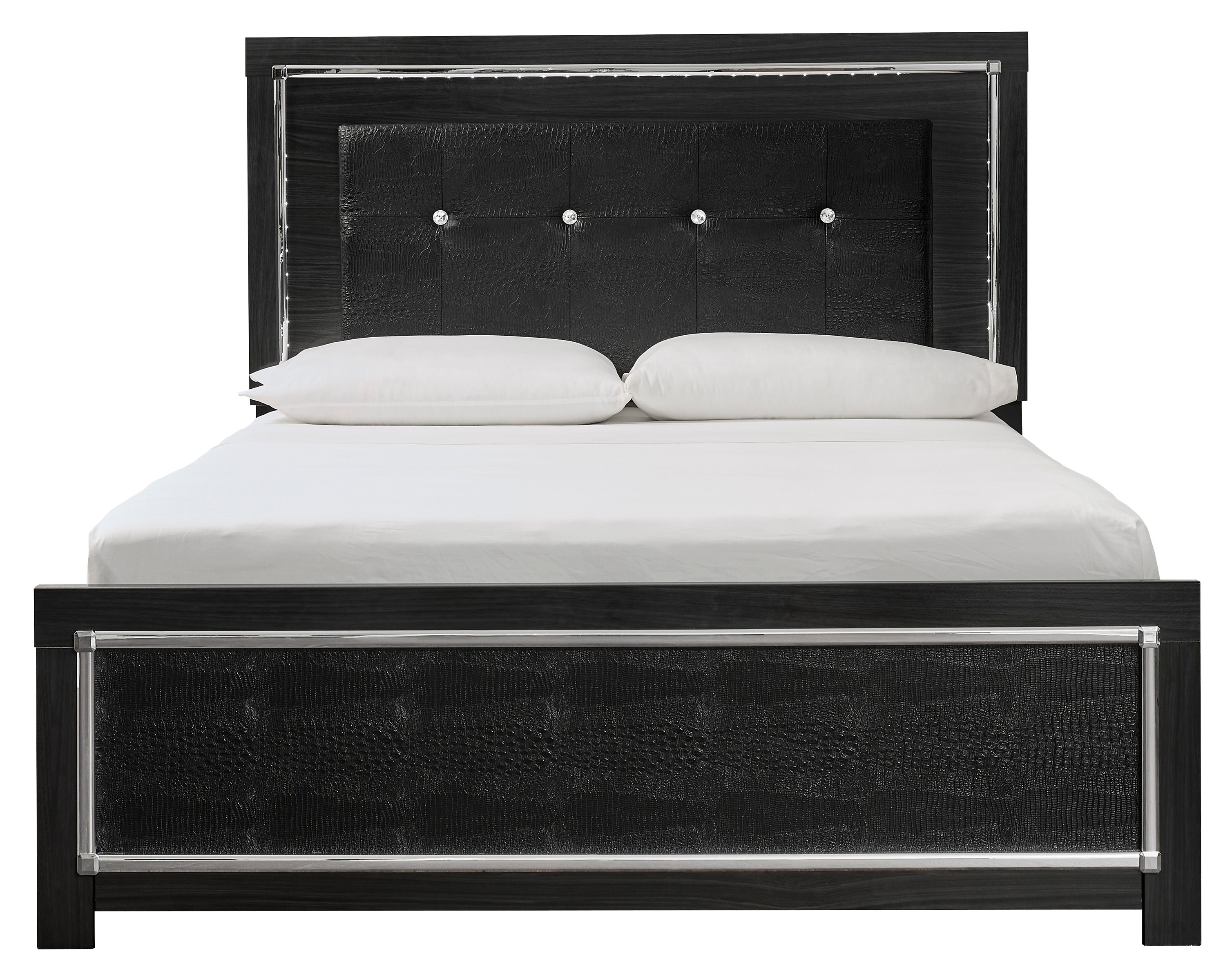 Kaydell King Upholstered Panel Bed