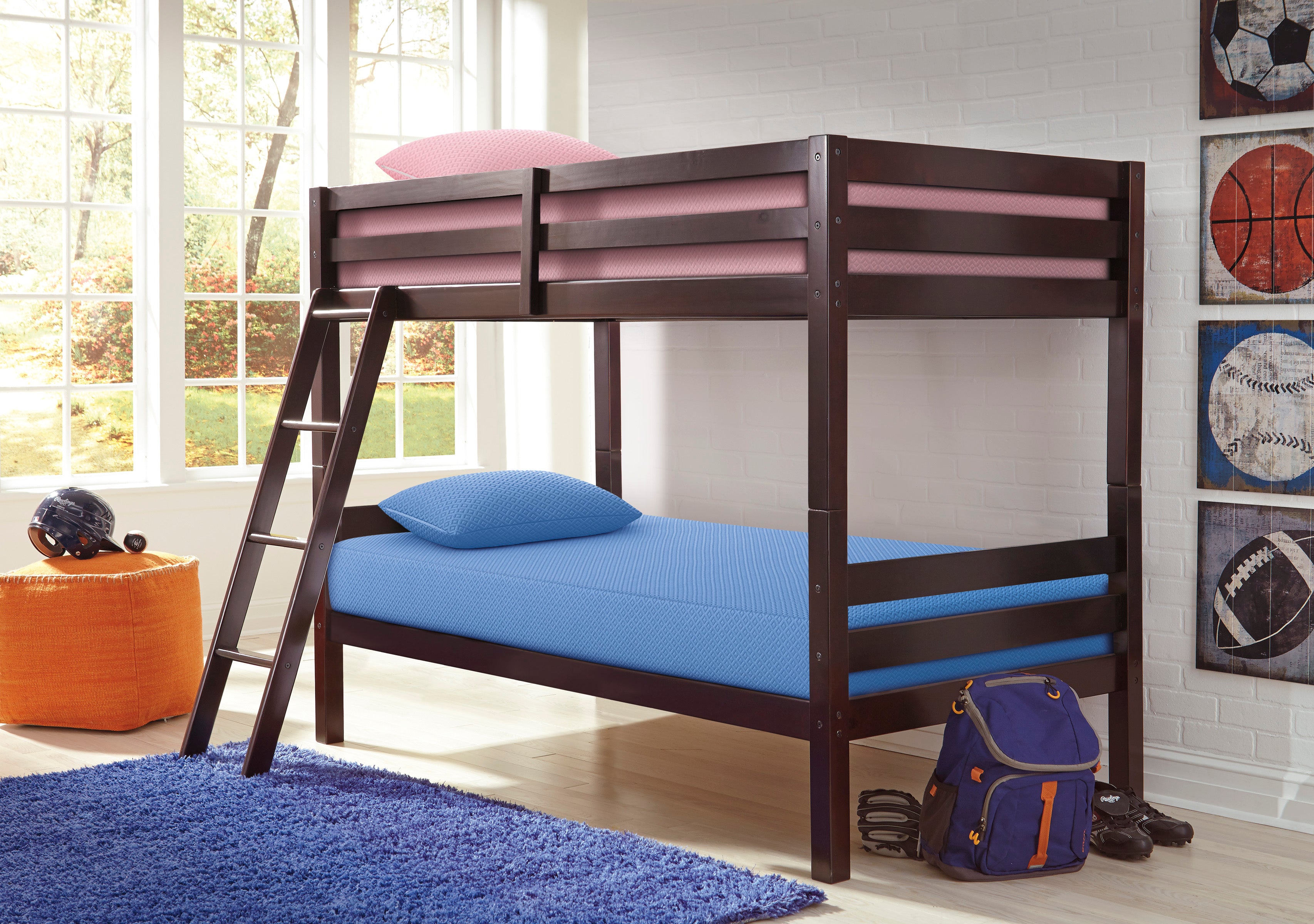 Halanton Twin over Twin Bunk Bed