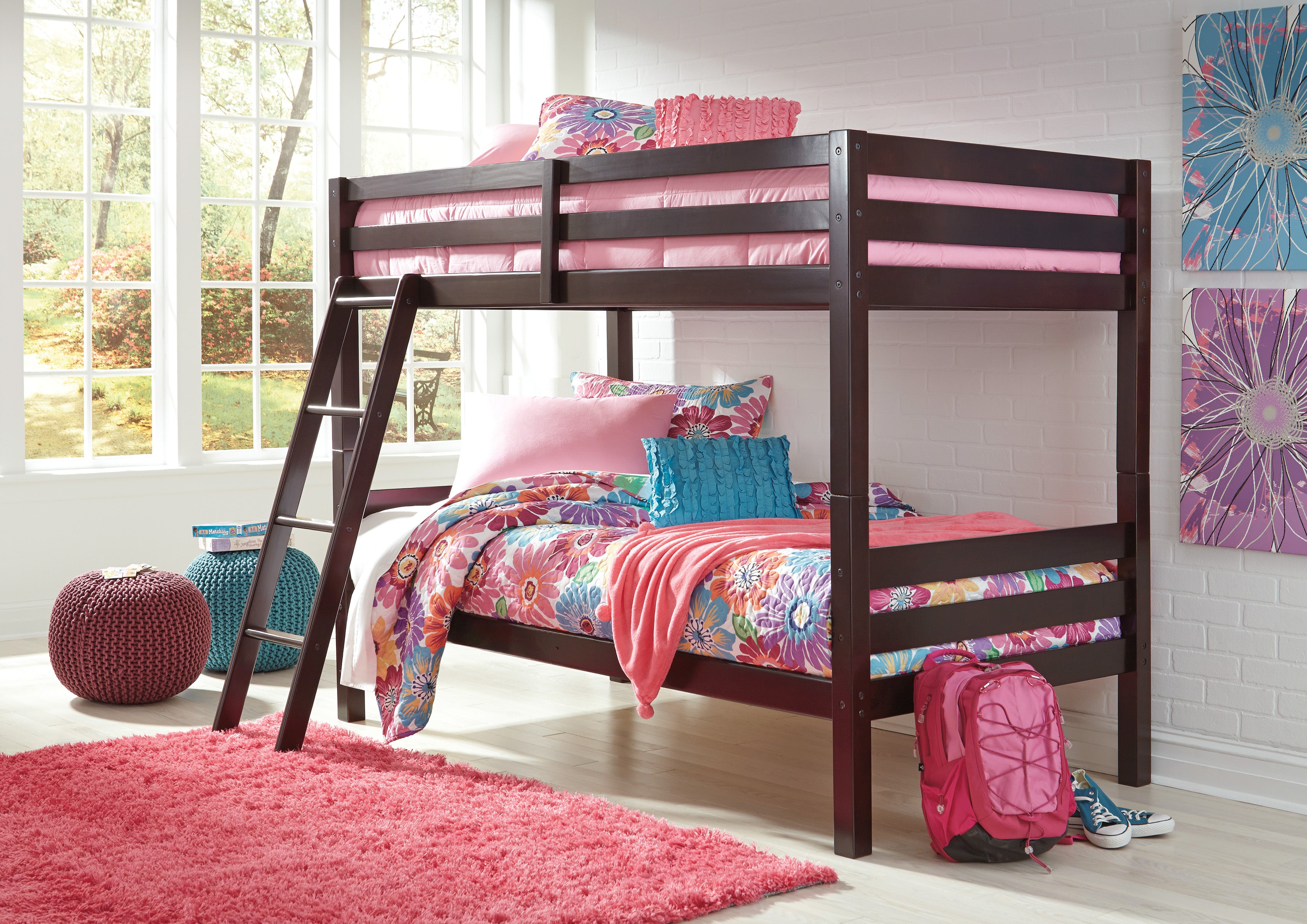 Halanton Twin over Twin Bunk Bed