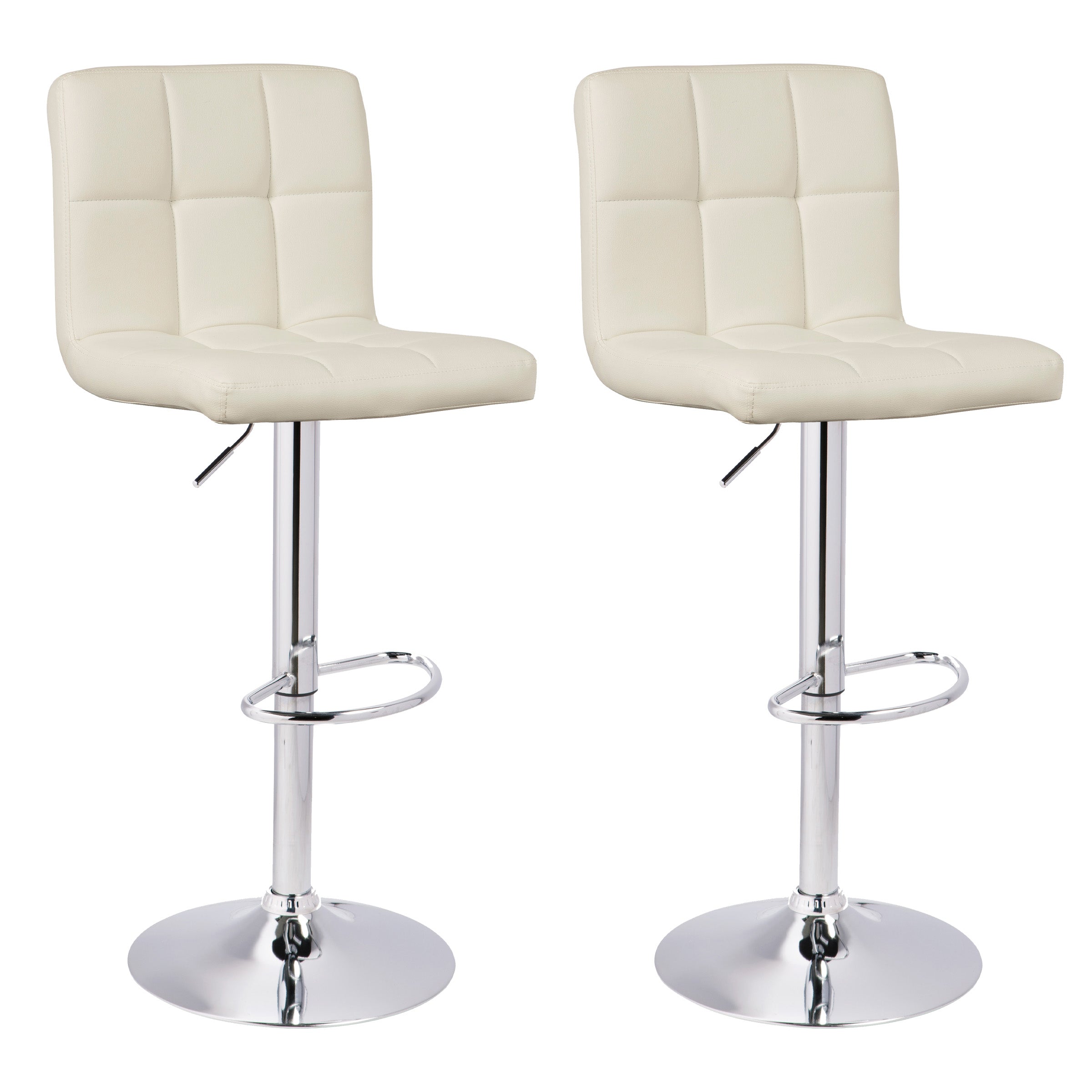 Bellatier Adjustable Height Bar Stool (Set of 2)